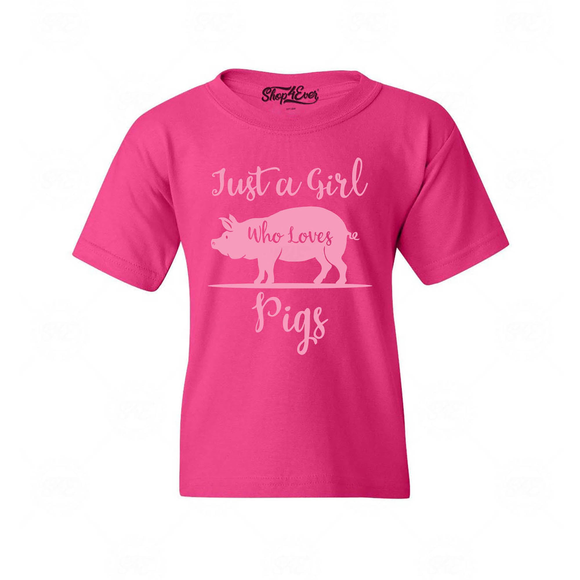 Just A Girl Who Loves Pigs Youth's T-Shirt