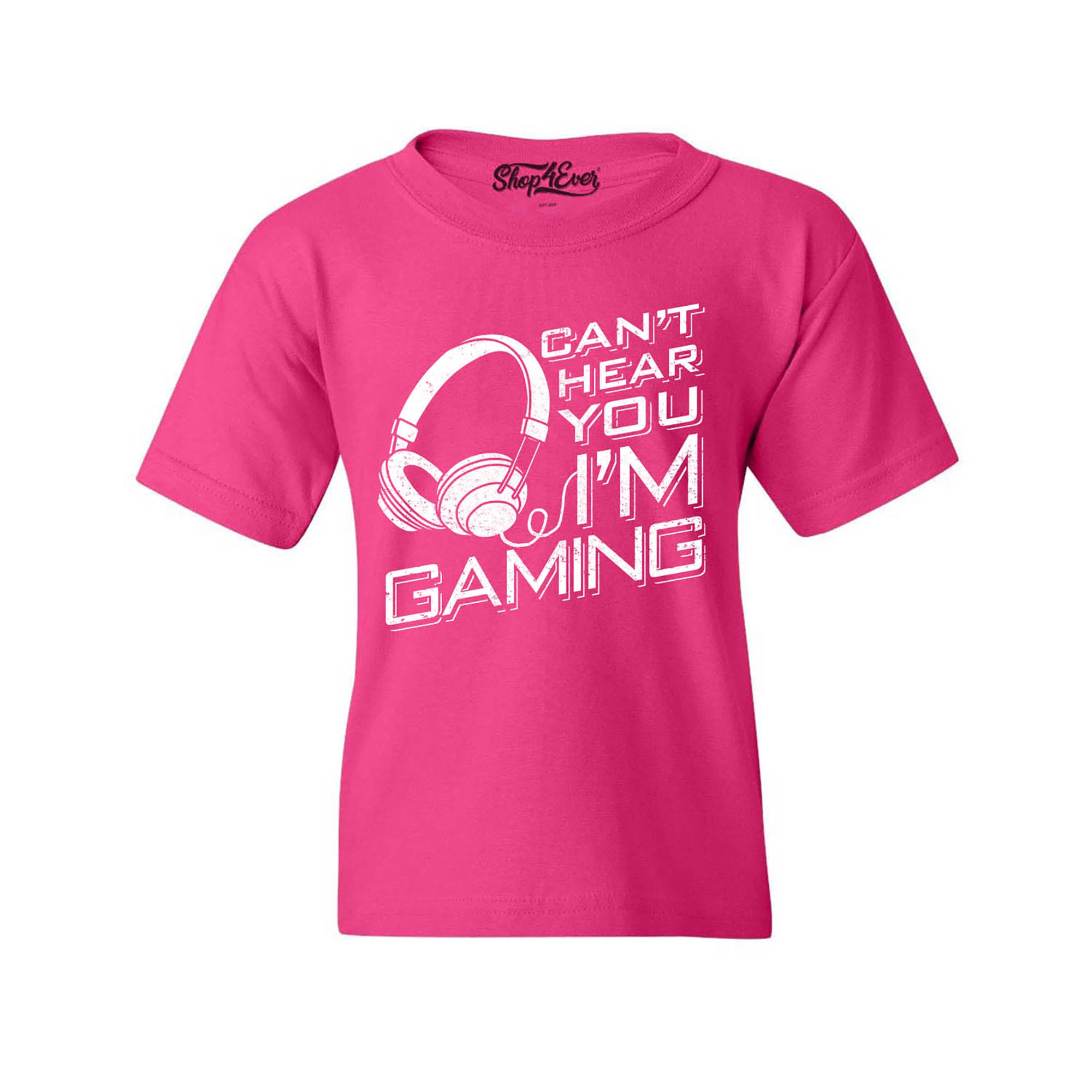 Can't Hear You I'm Gaming Youth's Kids Child T-Shirt – Shop4Ever