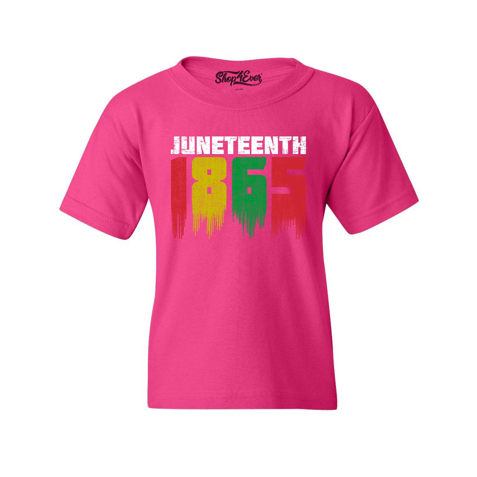 Juneteenth 1865 Dripping June 19th Child's T-Shirt Kids Tee