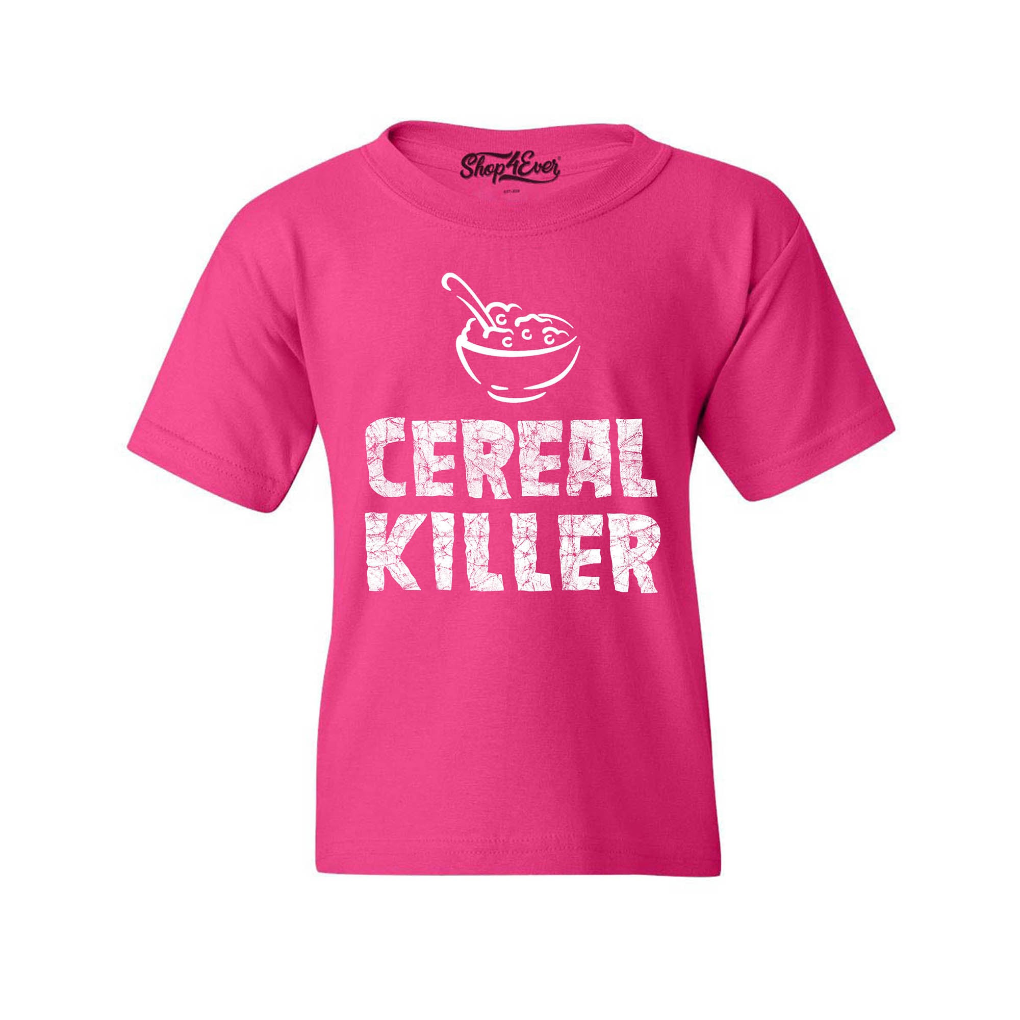 Cereal Killer Youth's T-Shirt Funny Kids Child Tee Shirts