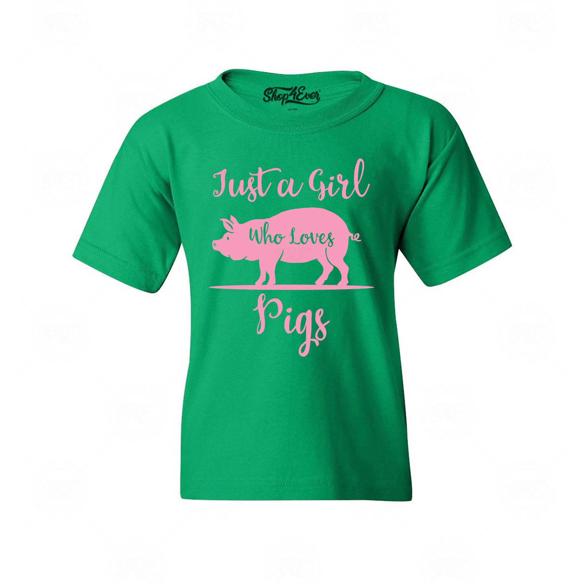 Just A Girl Who Loves Pigs Youth's T-Shirt