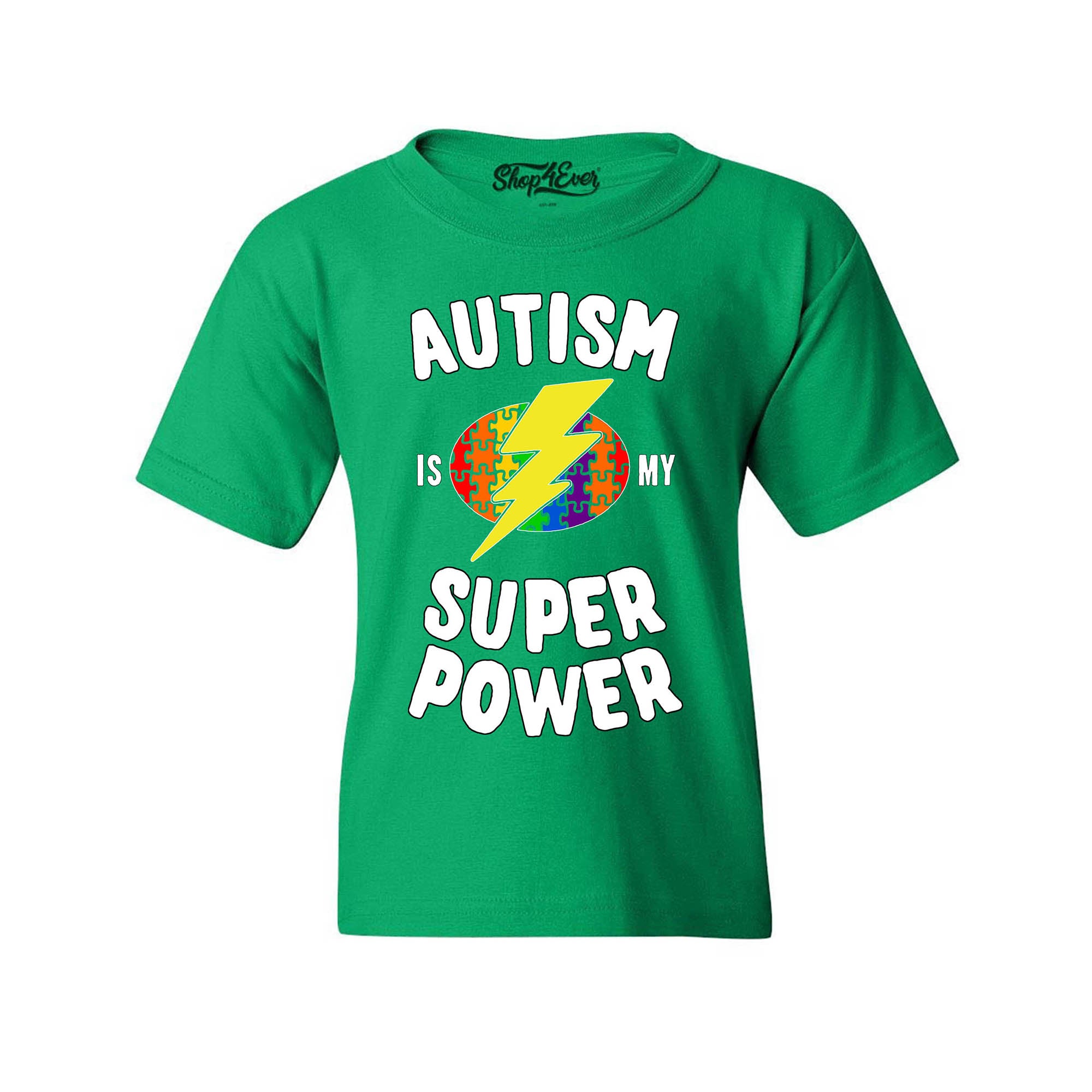 Autism is My Super Power Child's T-Shirt Kids Tee