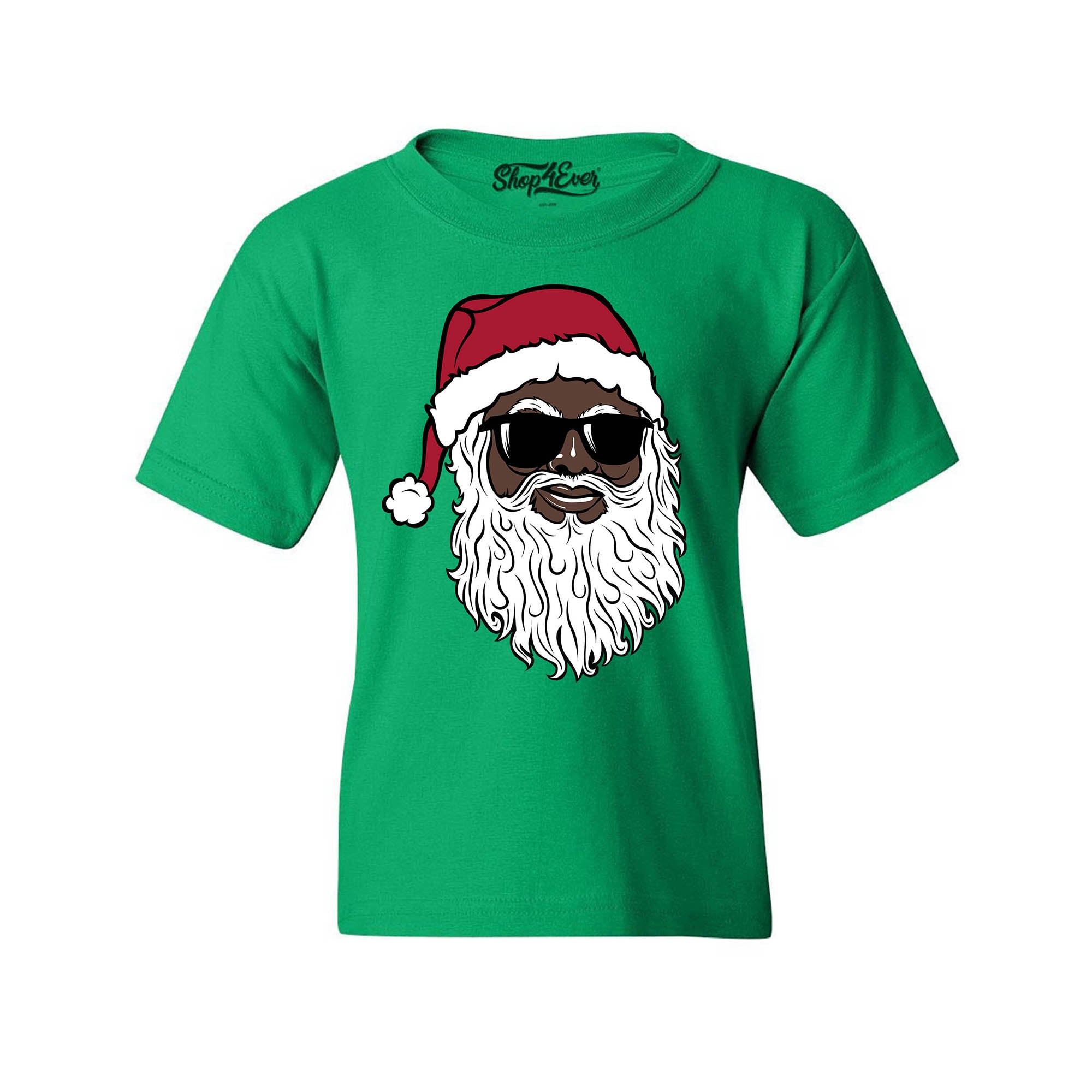 Santa Claus Wearing Sunglasses Christmas Xmas Youth's T-Shirt