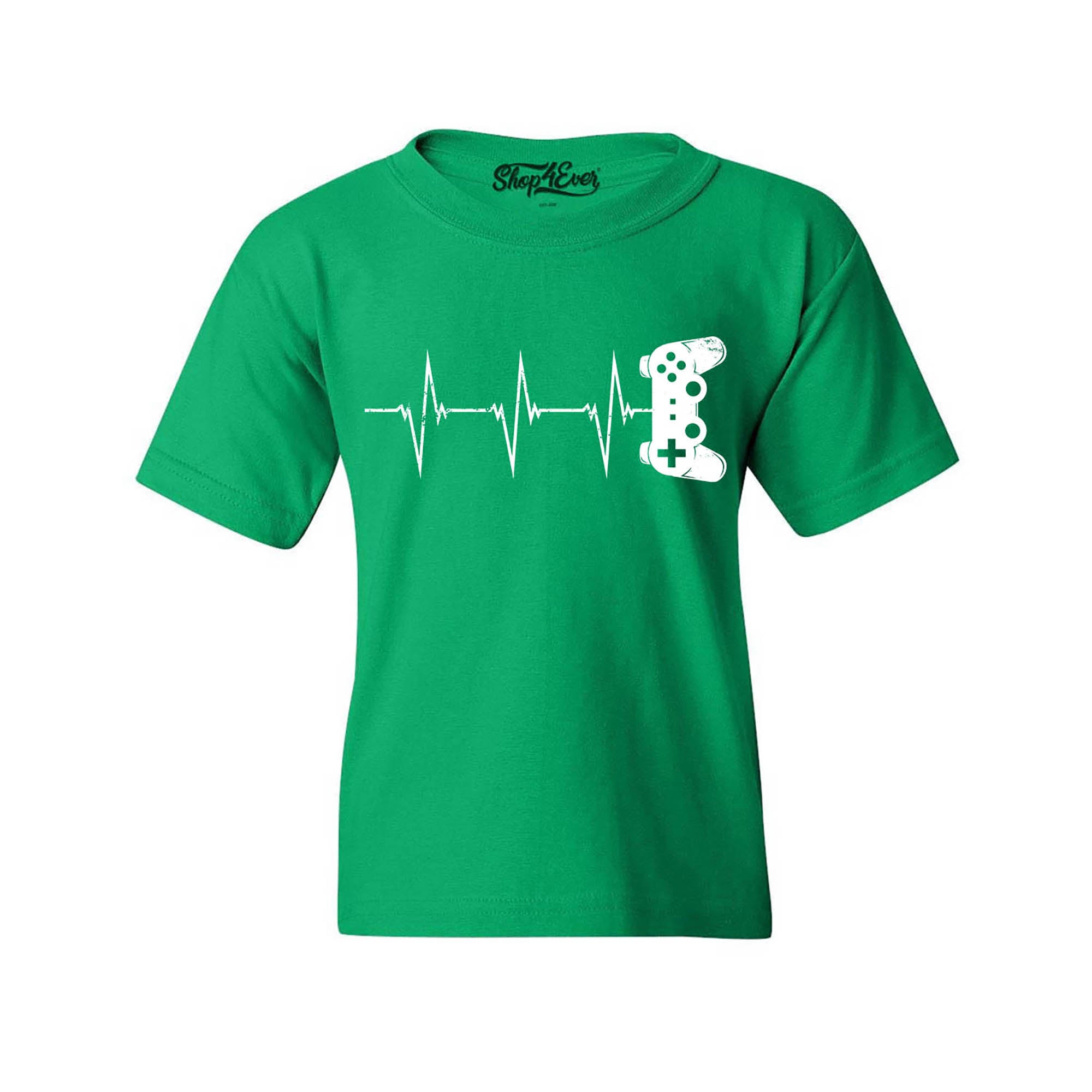 Gamer Heartbeat Boys Kids Child Video Game Youth's T-Shirt