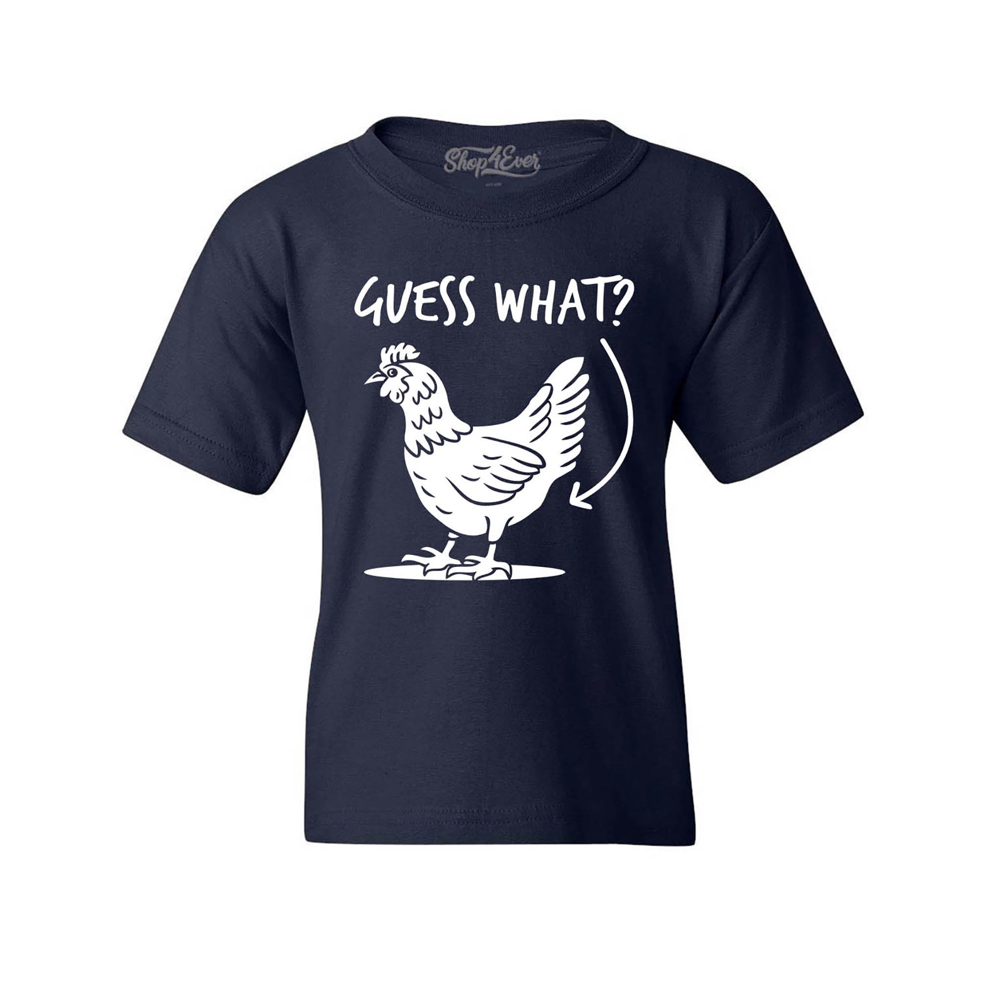 Guess What? Chicken Butt Kids Child Funny Youth's T-Shirt