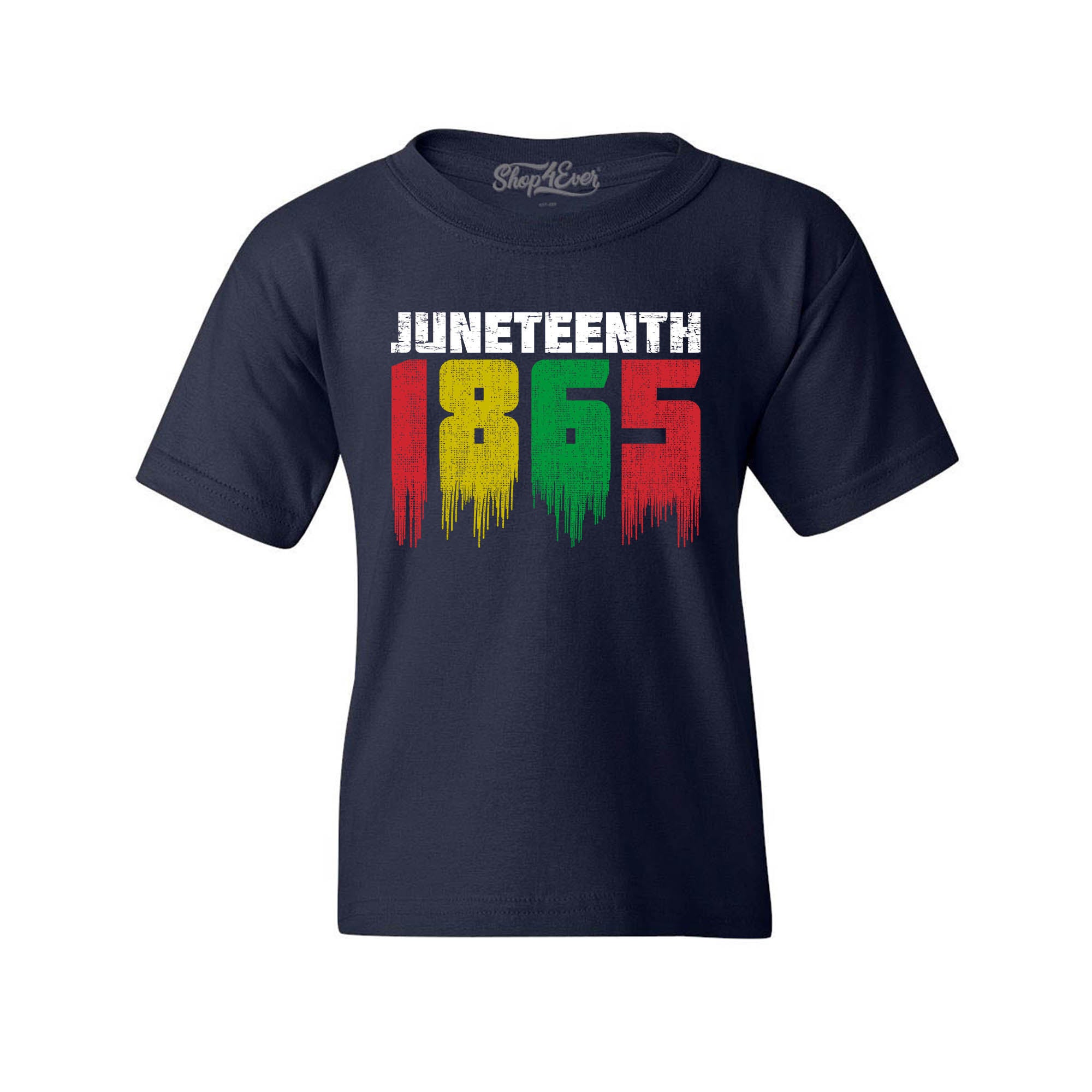 Juneteenth 1865 Dripping June 19th Child's T-Shirt Kids Tee