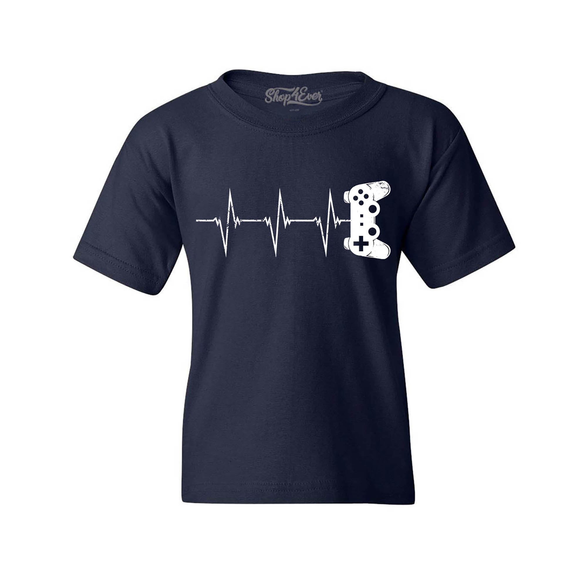 Gamer Heartbeat Boys Kids Child Video Game Youth's T-Shirt