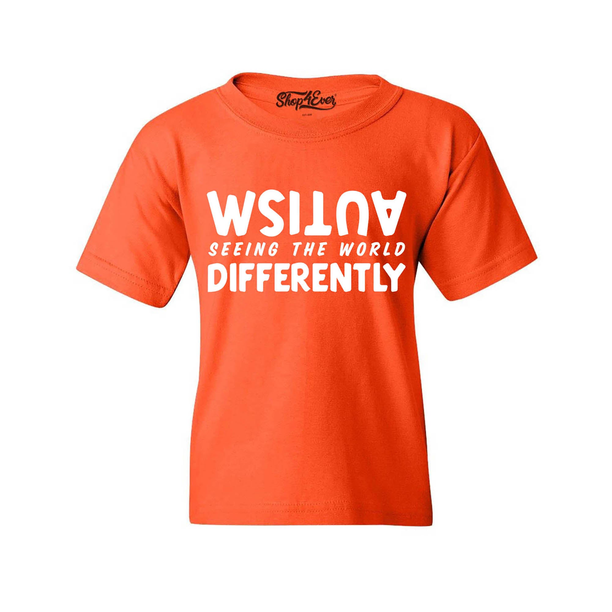 Autism Seeing The World Differently Child's T-Shirt Kids Tee