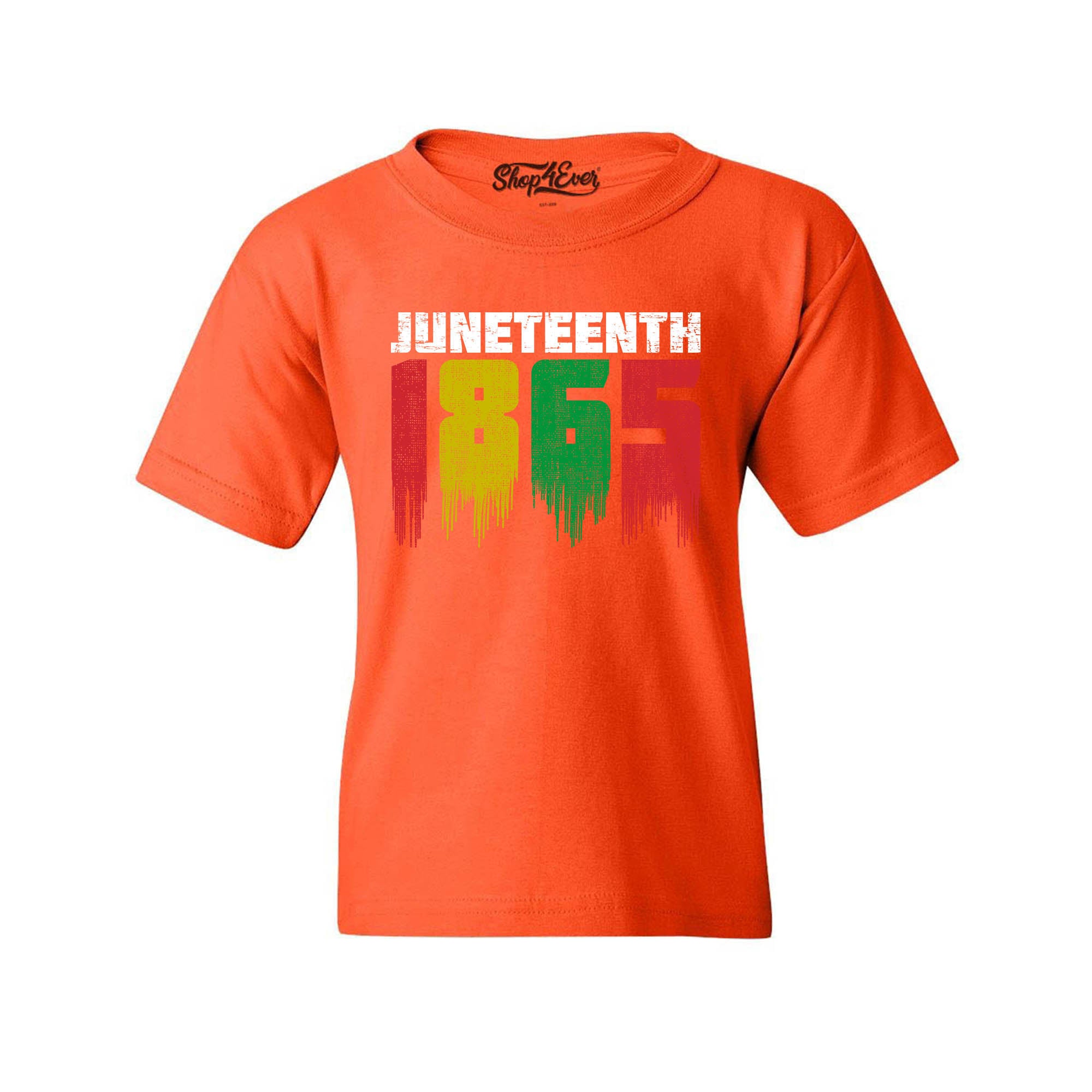 Juneteenth 1865 Dripping June 19th Child's T-Shirt Kids Tee