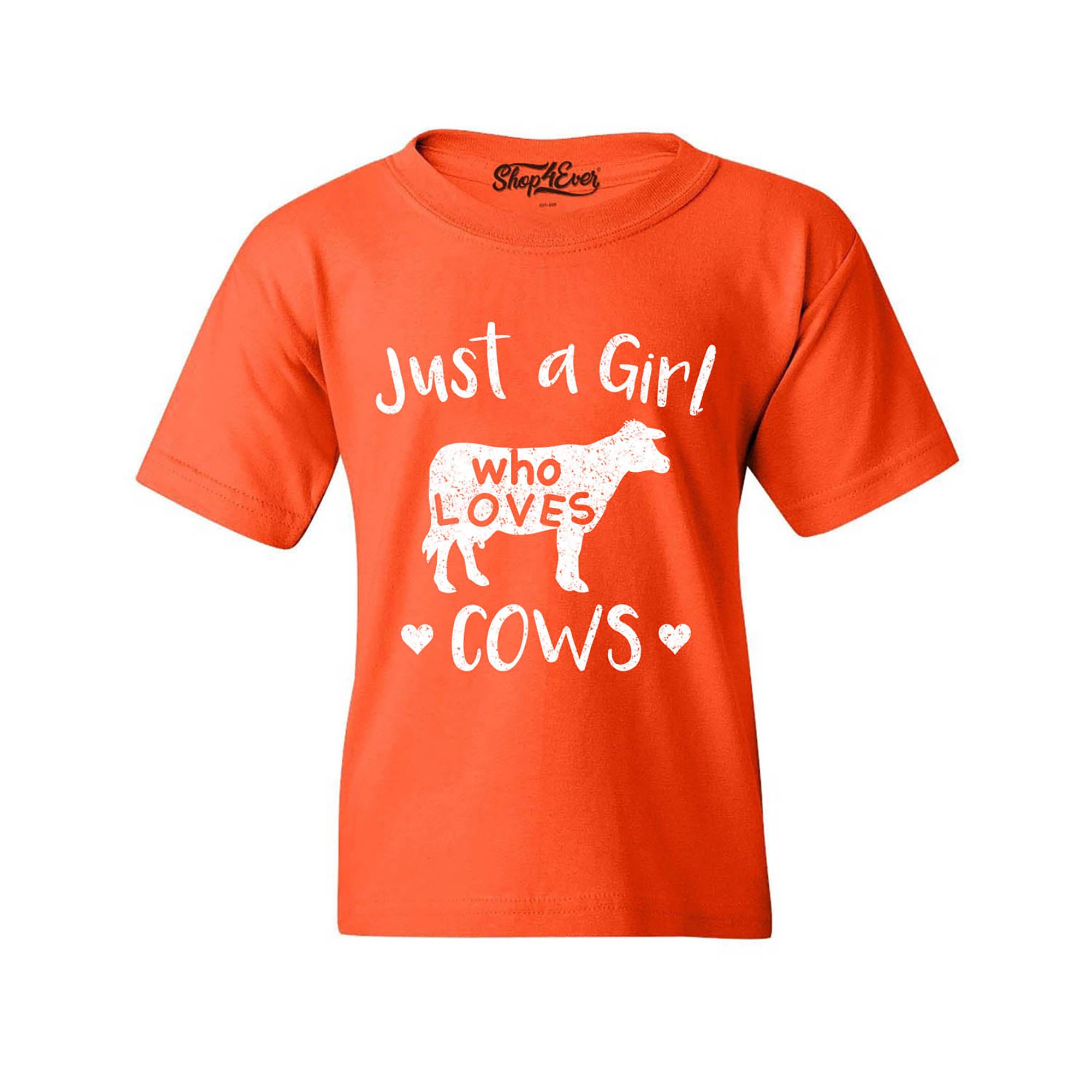 Just A Girl Who Loves Cows Youth's T-Shirt