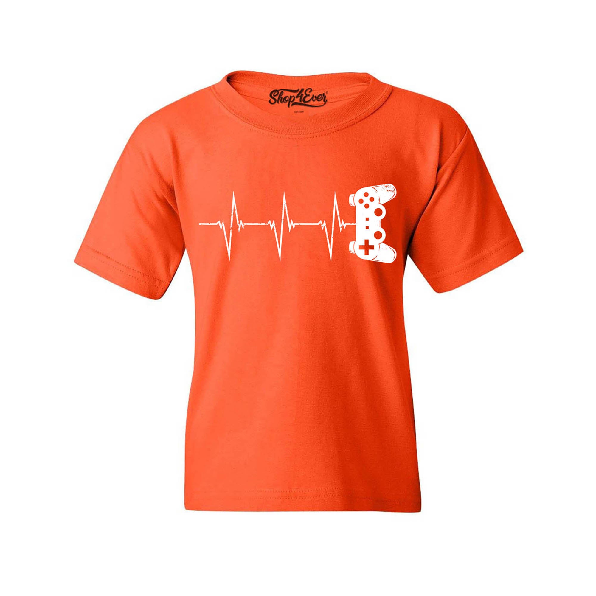 Gamer Heartbeat Boys Kids Child Video Game Youth's T-Shirt