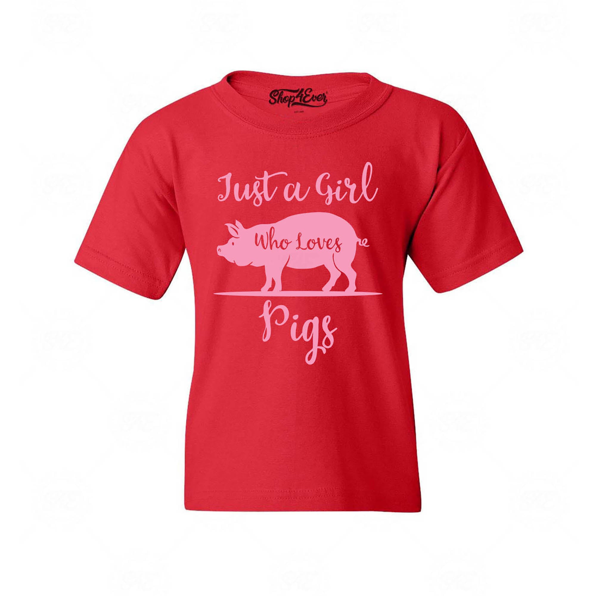 Just A Girl Who Loves Pigs Youth's T-Shirt