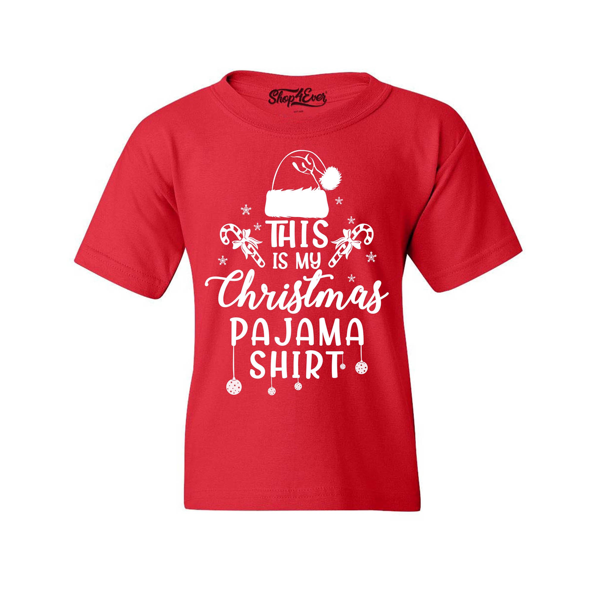 This is My Christmas Pajama Youth's T-Shirt