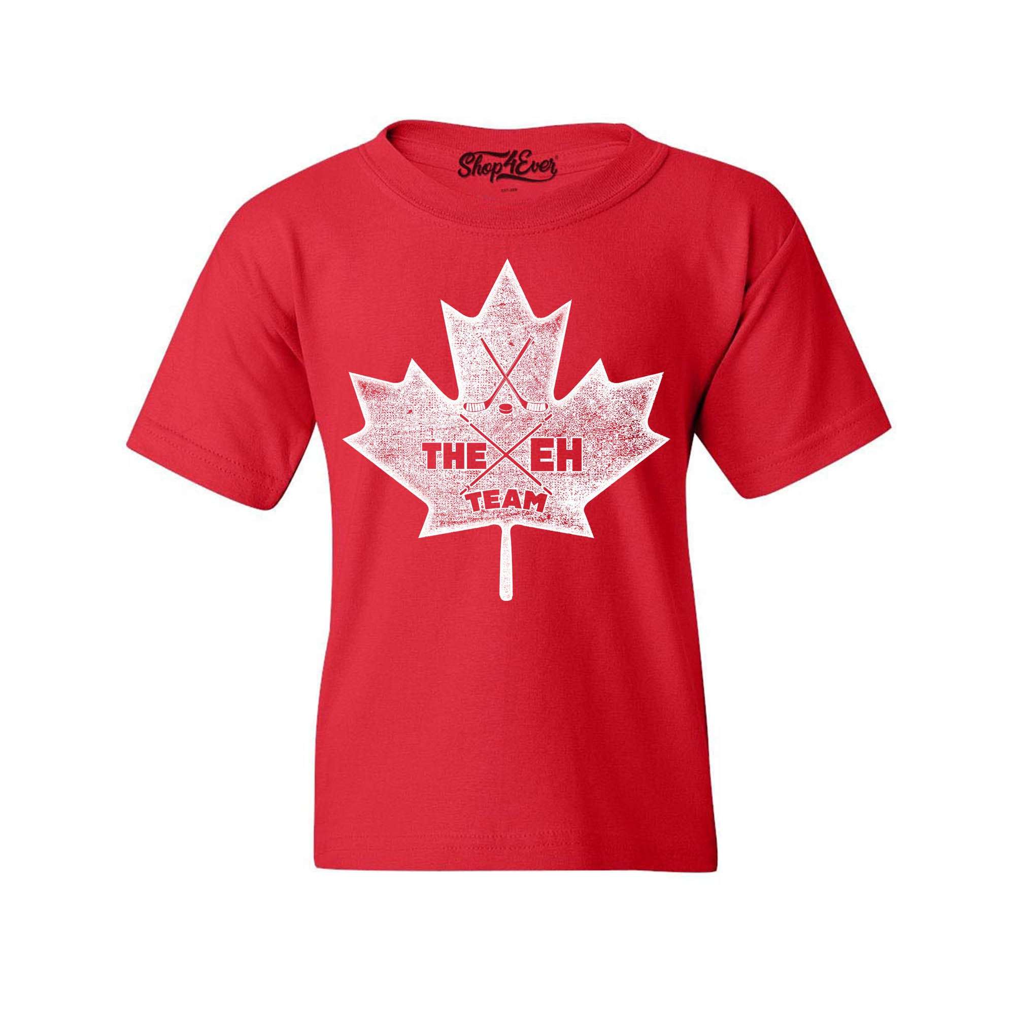 Canada Leaf The EH Team Canadian Pride Child's T-Shirt Kids Tee