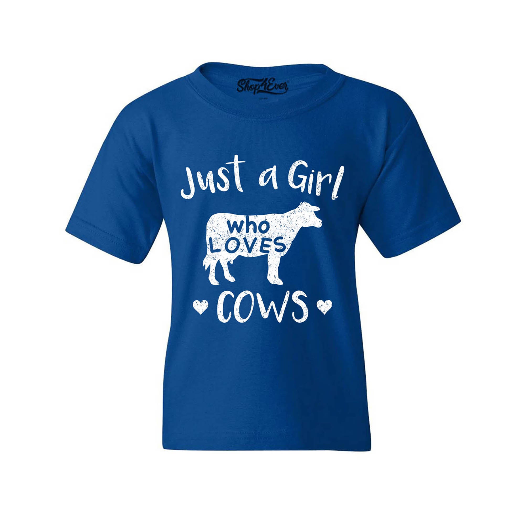 Just A Girl Who Loves Cows Youth's T-Shirt
