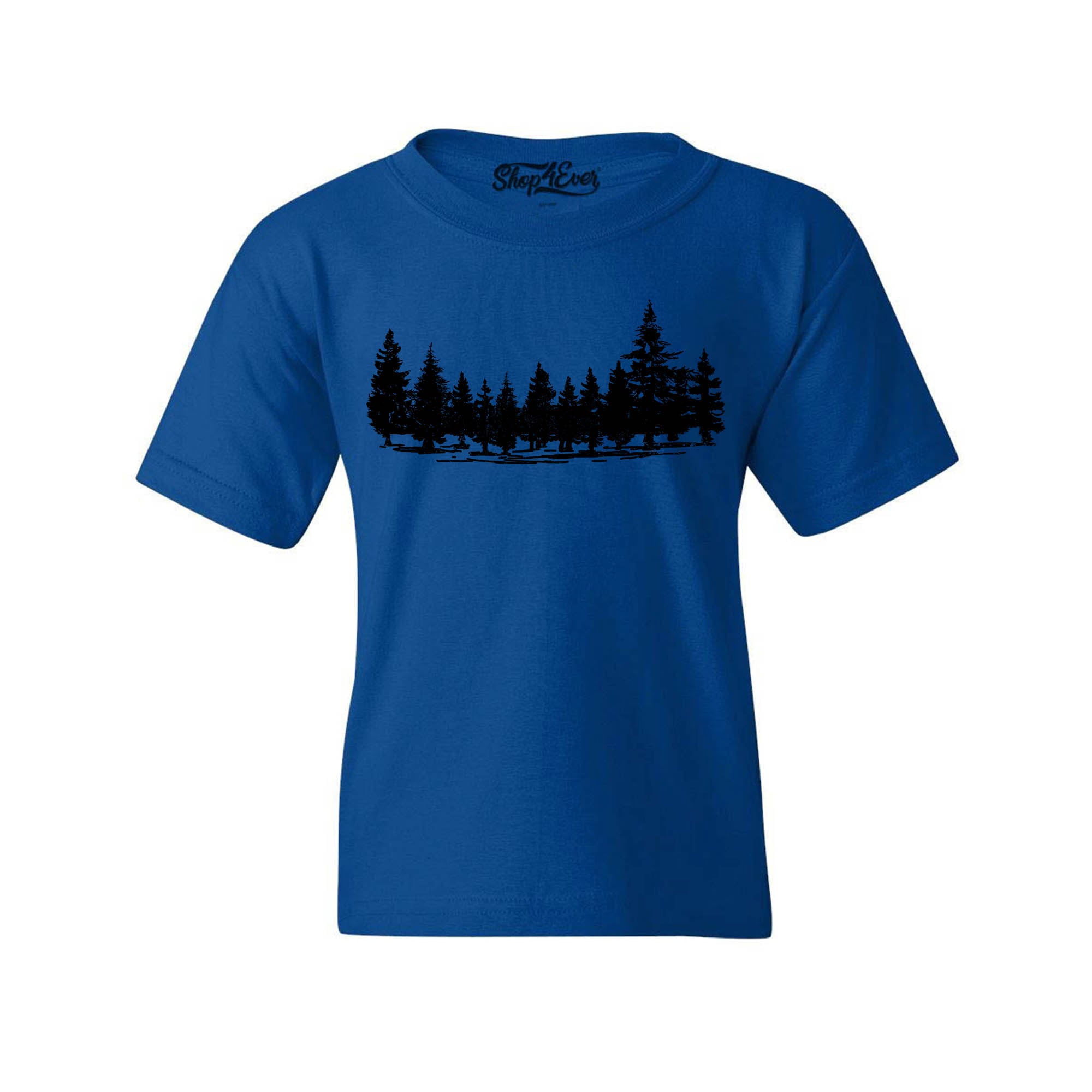 Forest Trees Nature Mountains Wildlife Child's T-Shirt Kids Tee