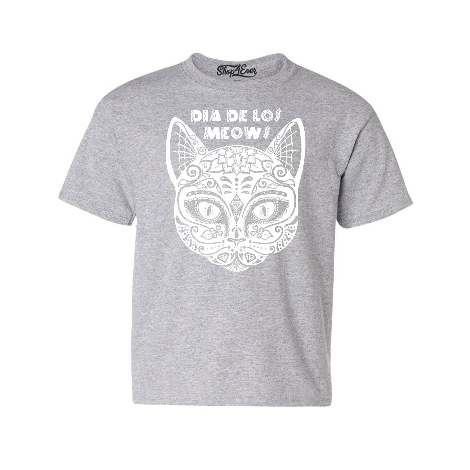 Dia De Los Meows Day of The Dead Youth's T-Shirt