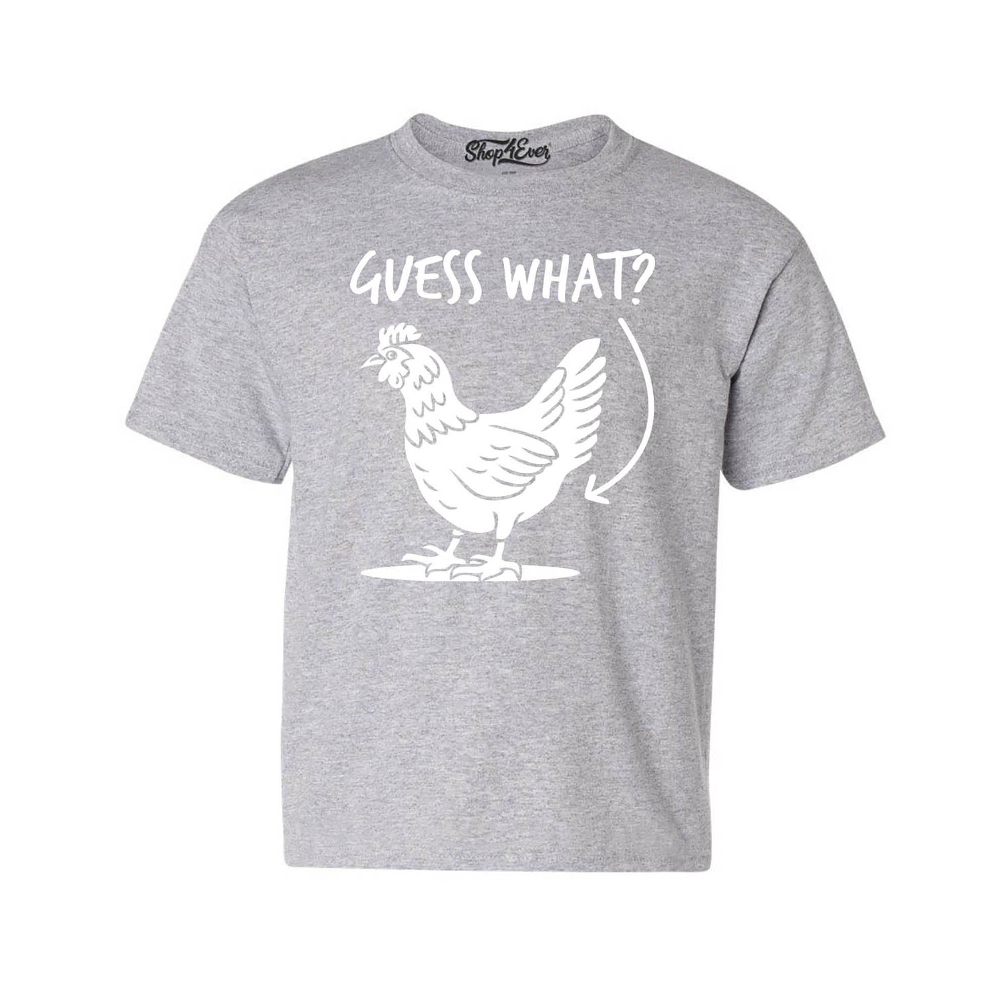 Guess What? Chicken Butt Kids Child Funny Youth's T-Shirt