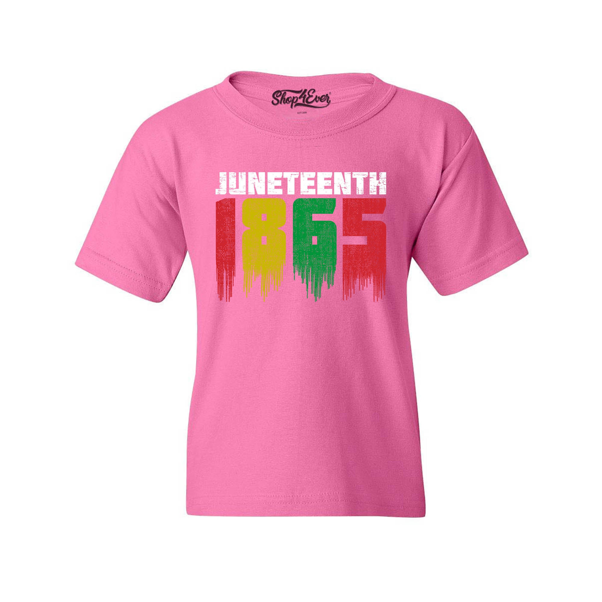 Juneteenth 1865 Dripping June 19th Child's T-Shirt Kids Tee