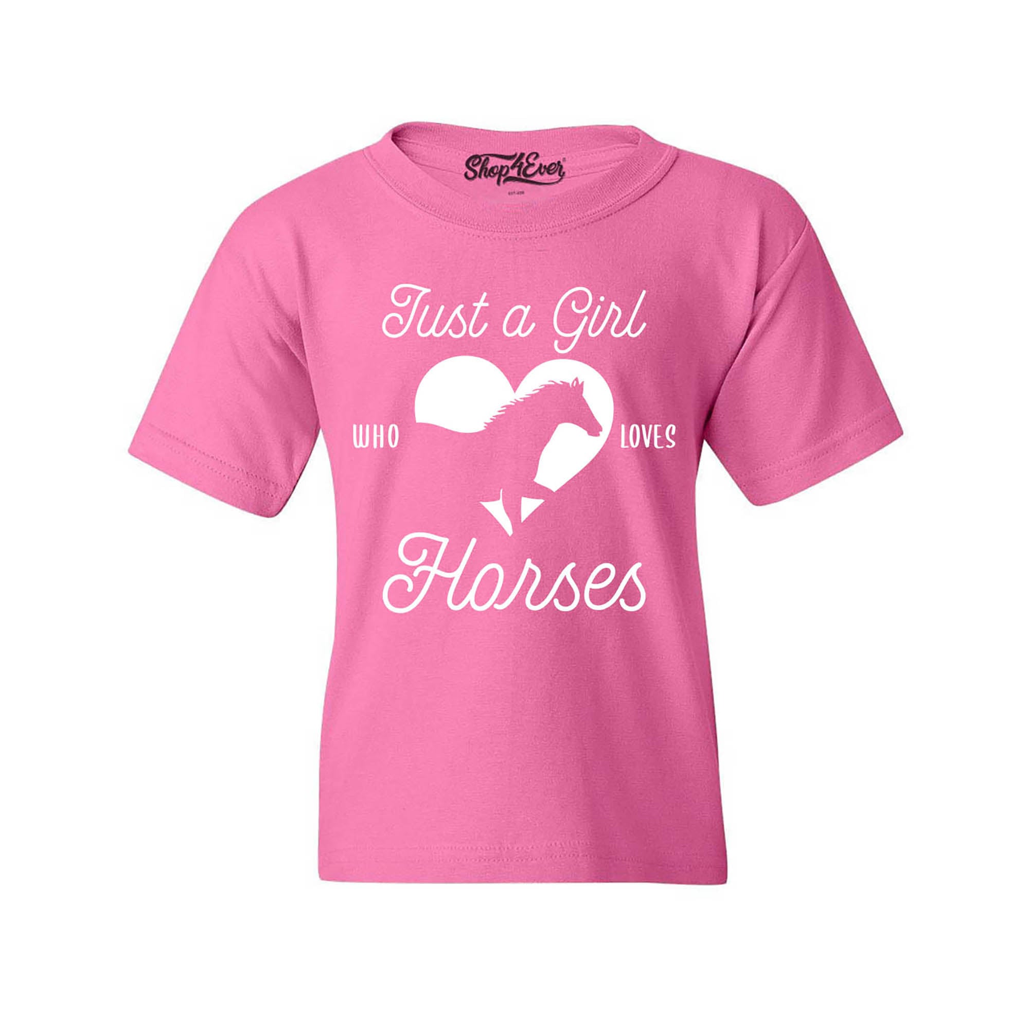 Just A Girl Who Loves Horses Youth's T-Shirt
