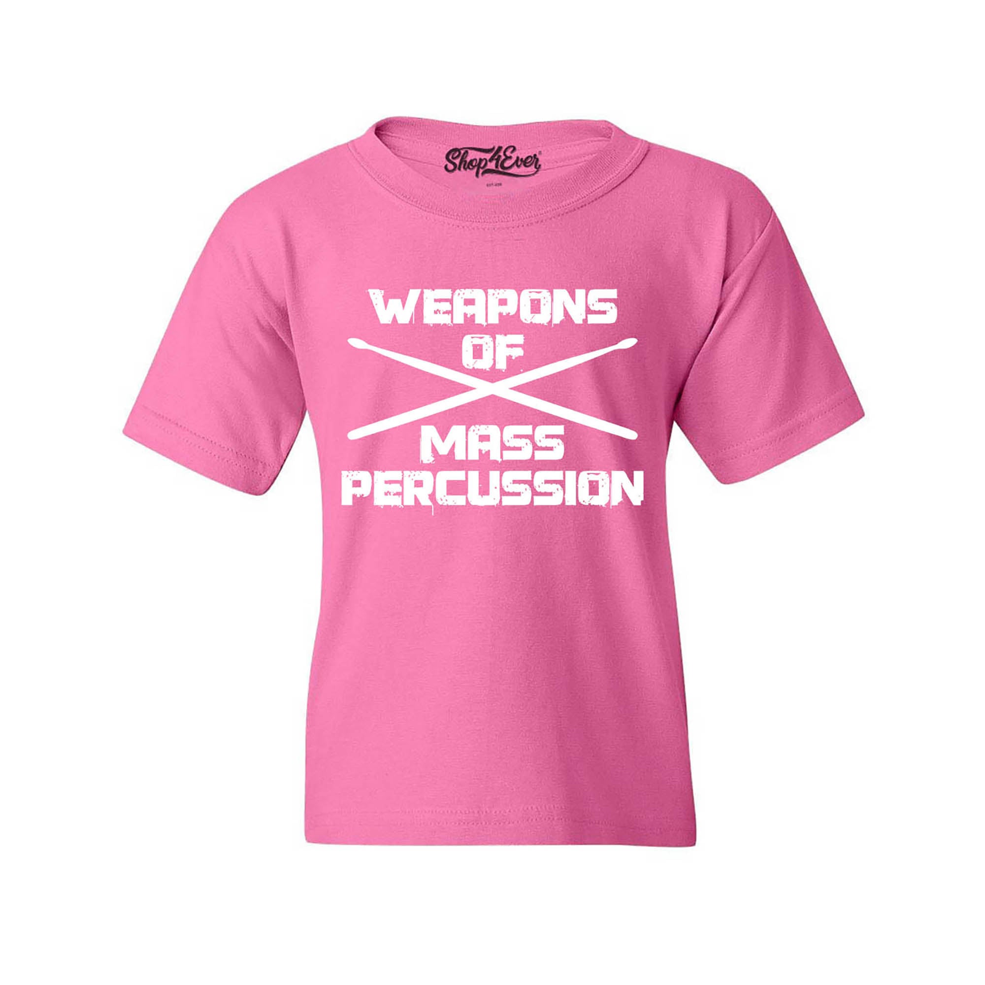Weapons of Mass Percussion Drumsticks Drummer Youth's T-Shirt