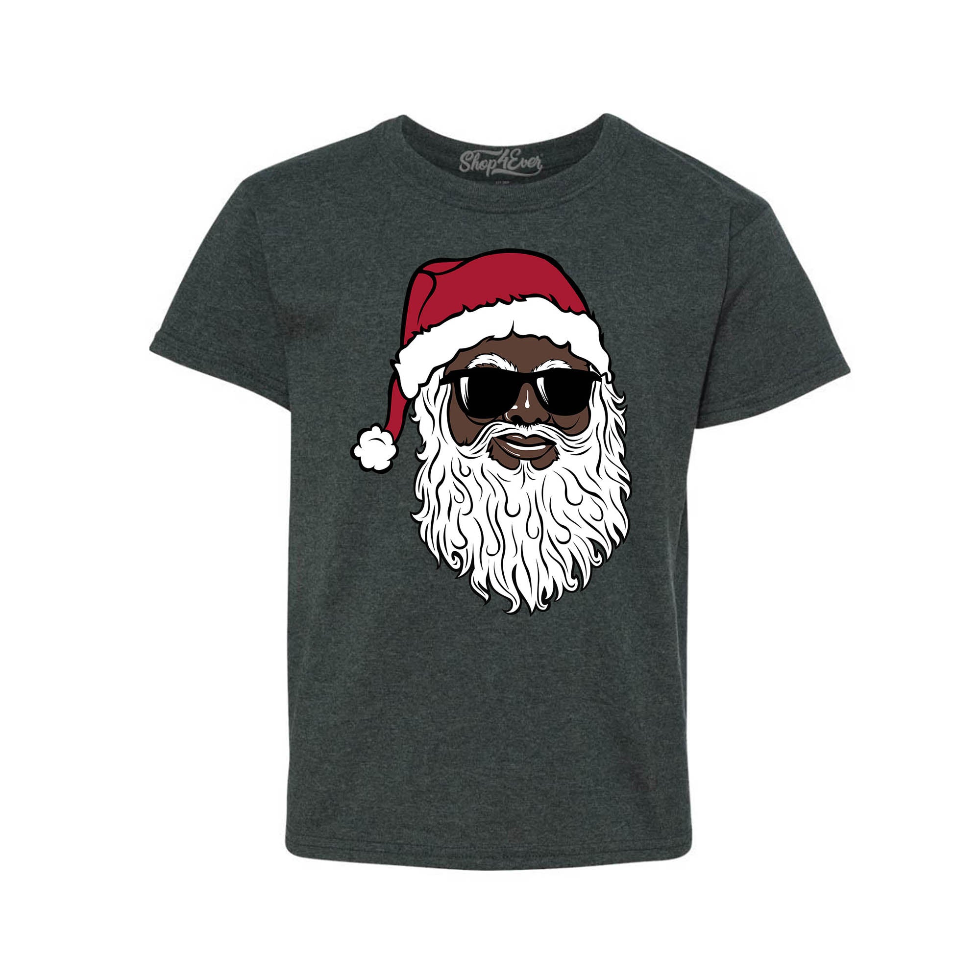 Santa Claus Wearing Sunglasses Christmas Xmas Youth's T-Shirt