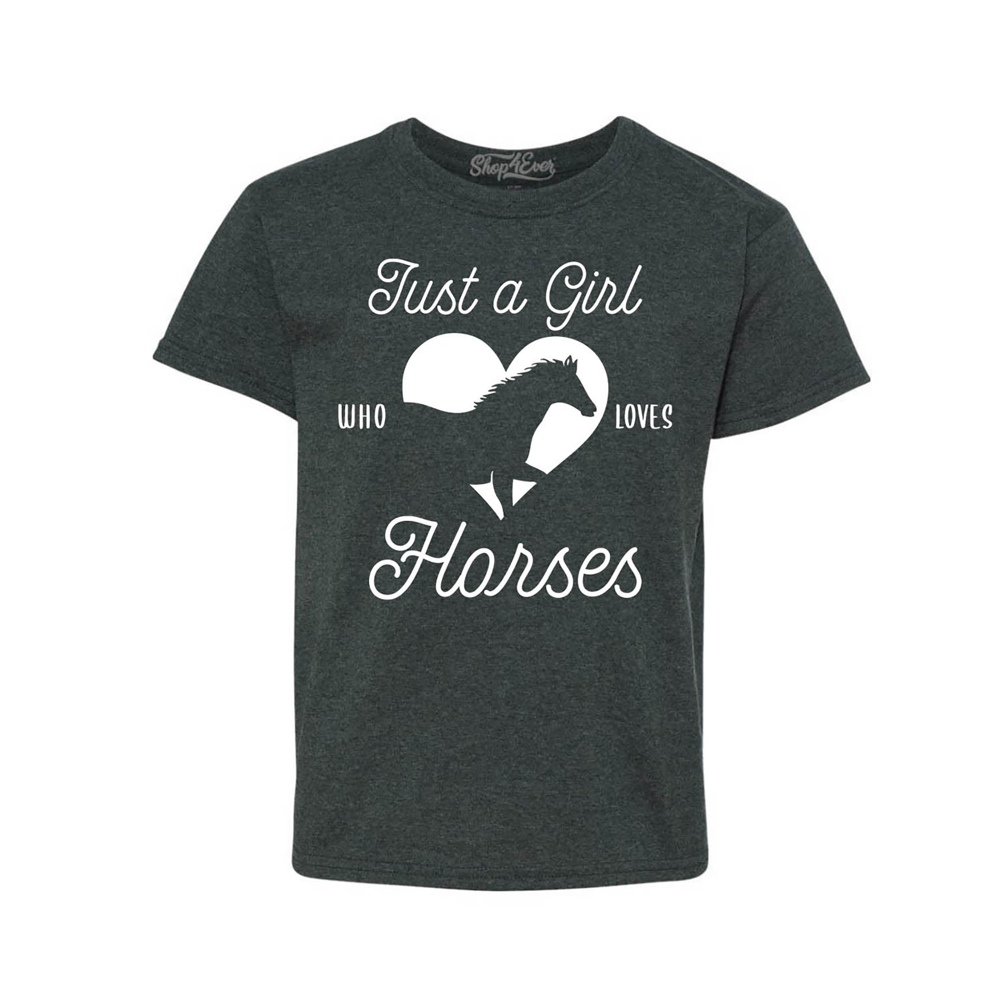 Just A Girl Who Loves Horses Youth's T-Shirt