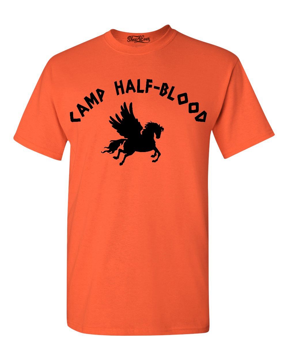 Camp Half Blood Black T-Shirt Demigod Tee