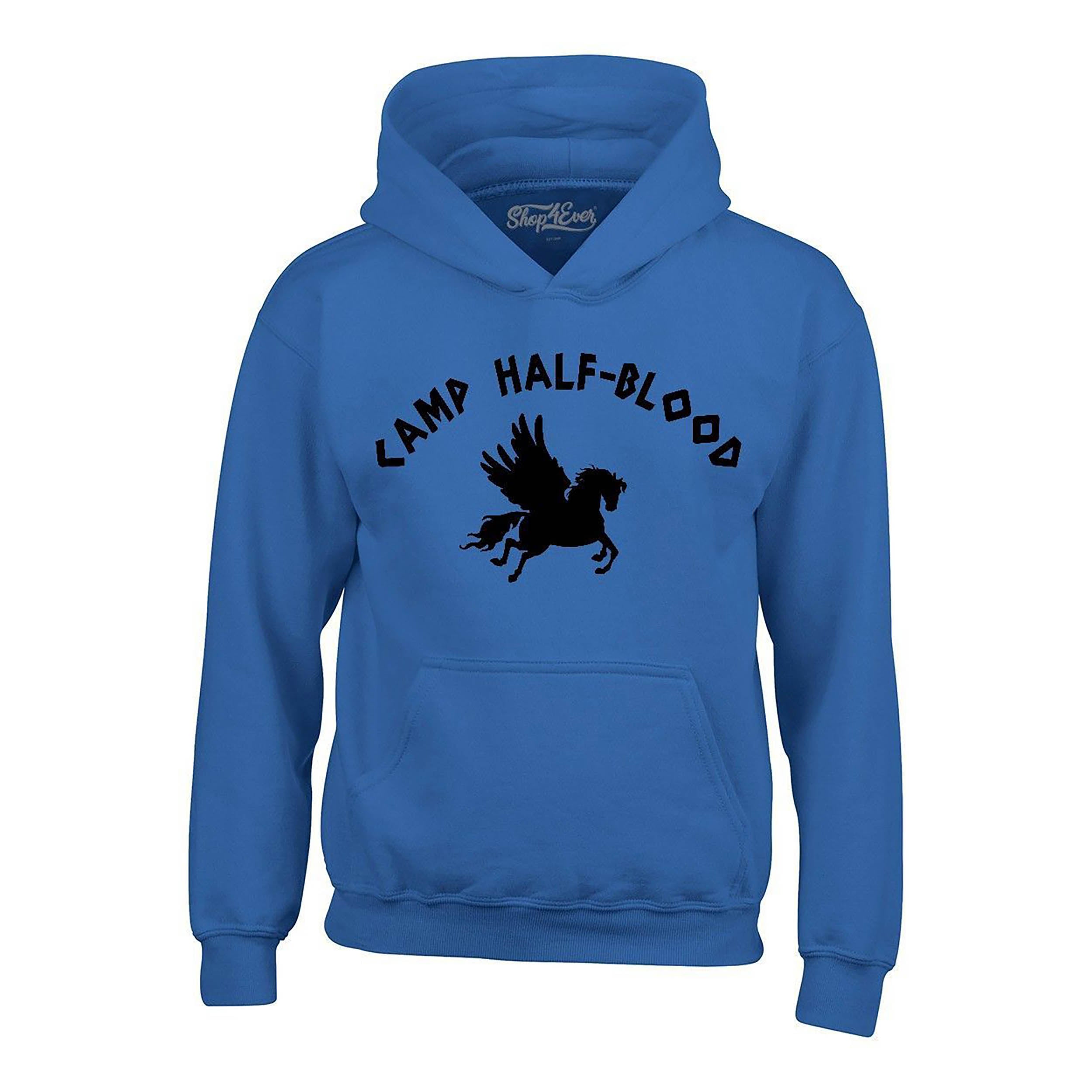 Camp Half Blood Black Hoodie Demigod Hooded Sweatshirt
