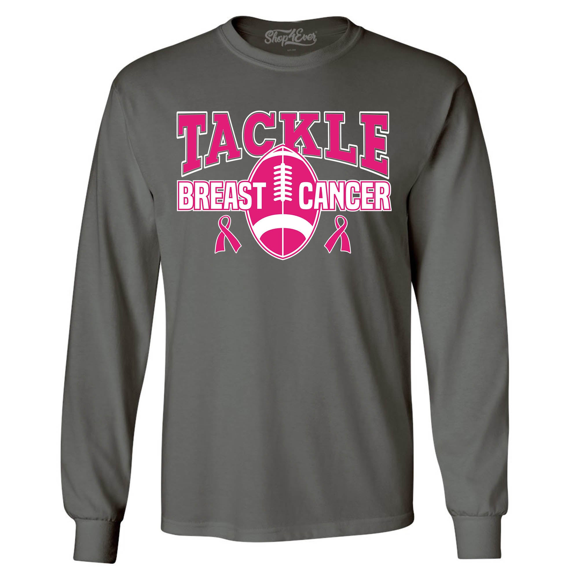 Tackle Breast Cancer Awareness Long Sleeve Shirt
