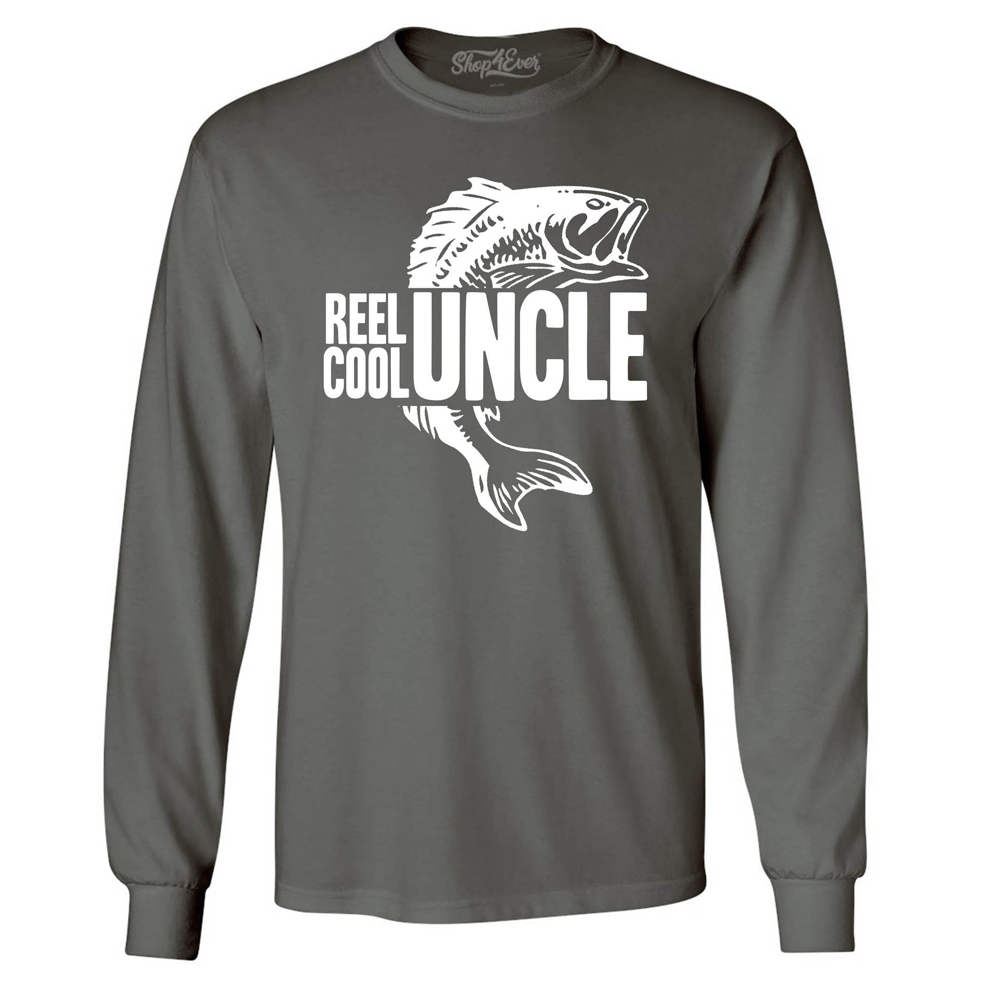Reel Cool Uncle Fishing Lake Long Sleeve Shirt