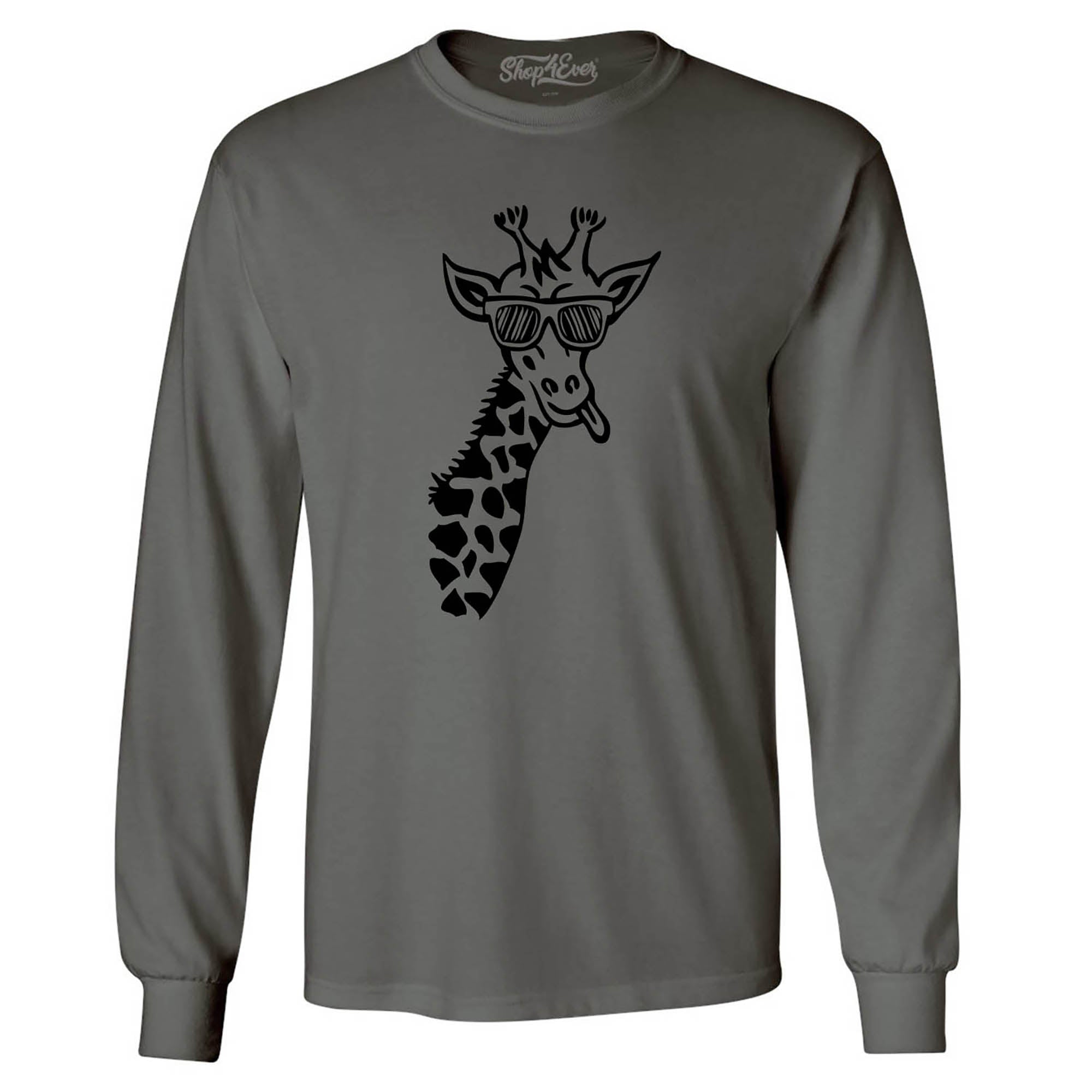 Cool Giraffe Cute Animal Long Sleeve Shirt