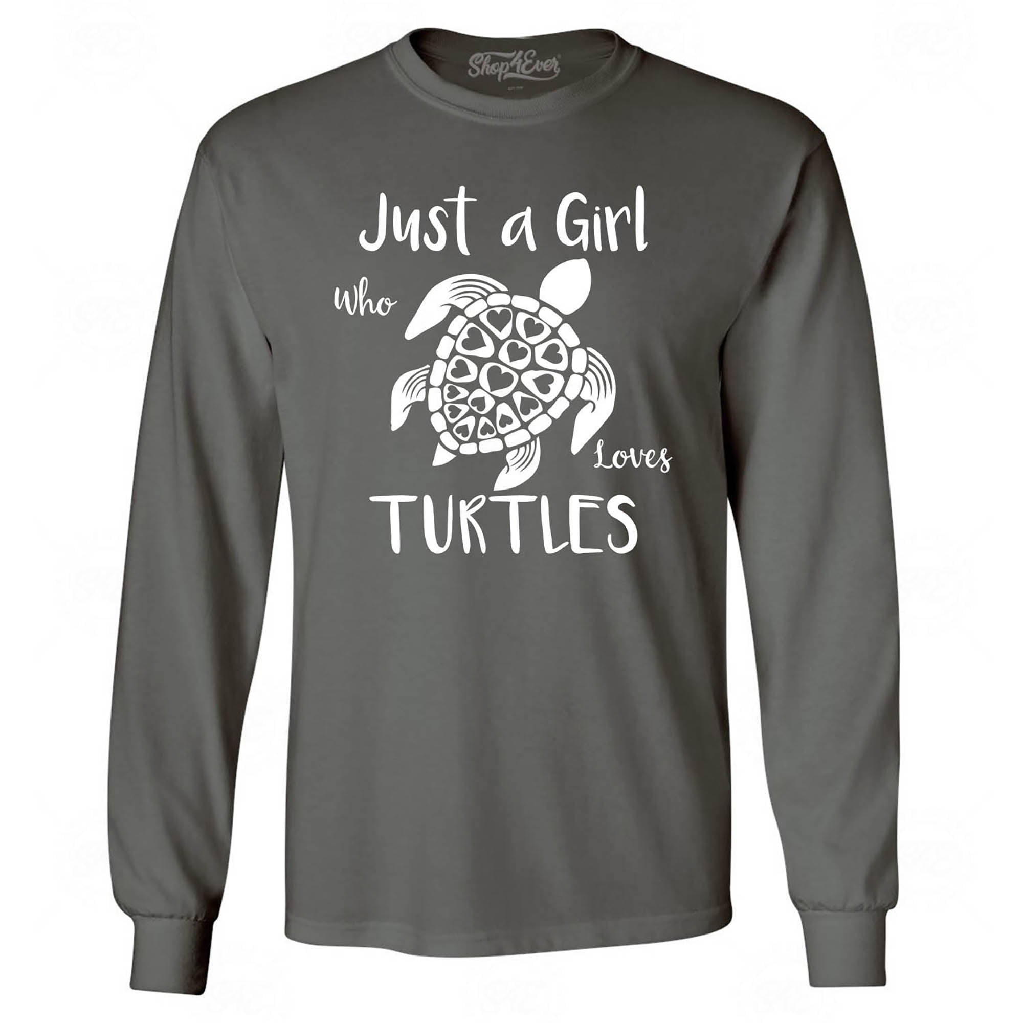 Just A Girl Who Loves Turtles Long Sleeve Shirt
