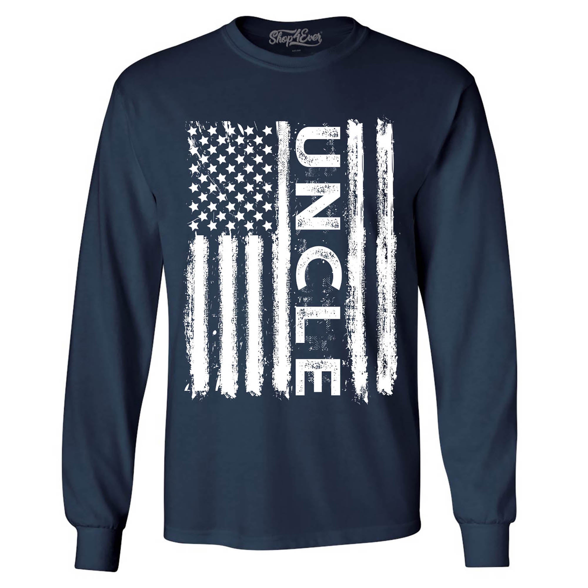 Uncle American Flag Long Sleeve Shirt