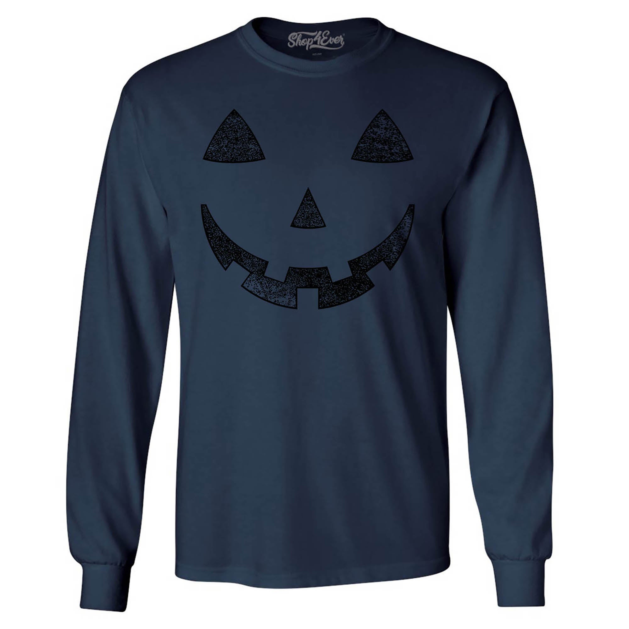 Jack O' Lantern Halloween Pumpkin Costume Long Sleeve Shirt