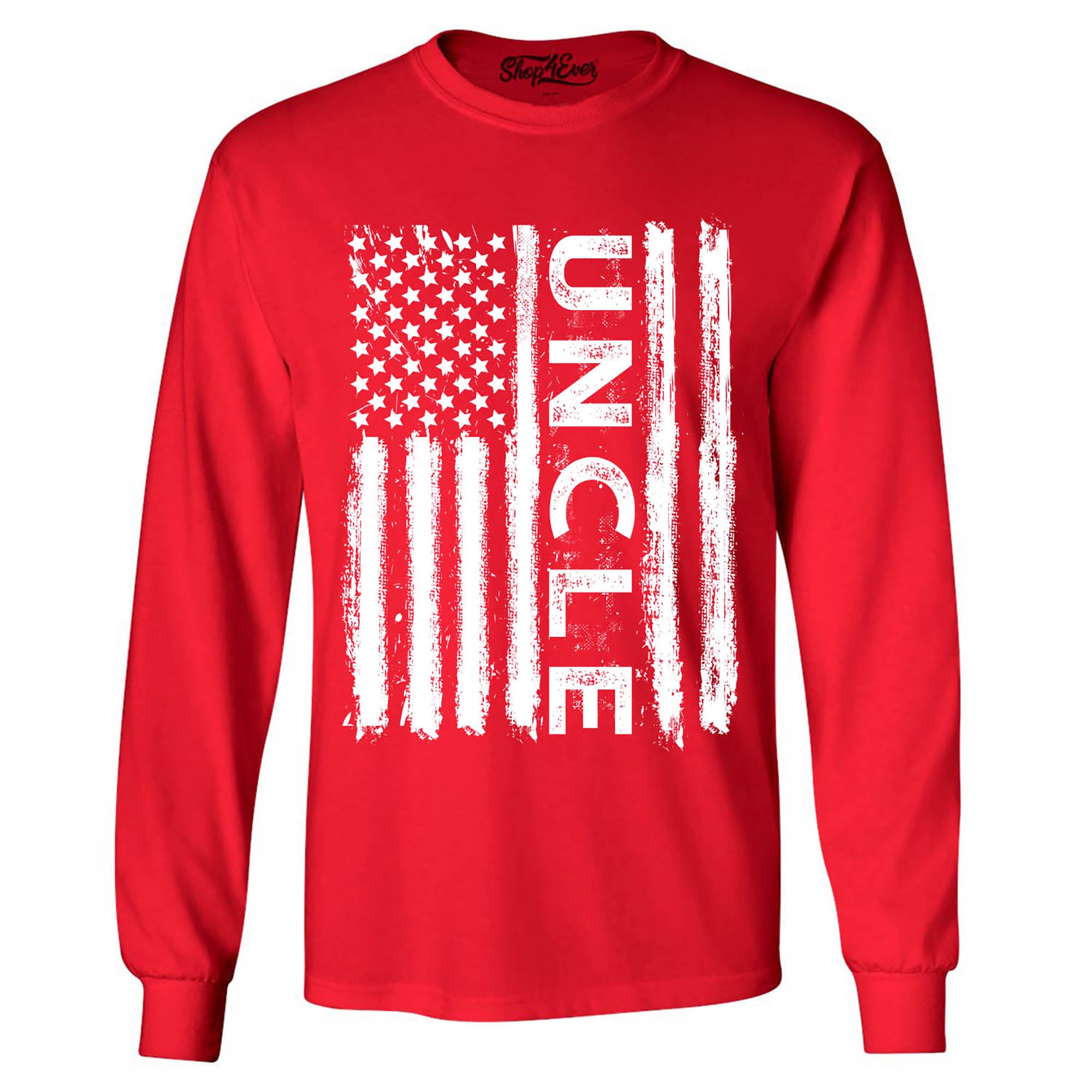 Uncle American Flag Long Sleeve Shirt
