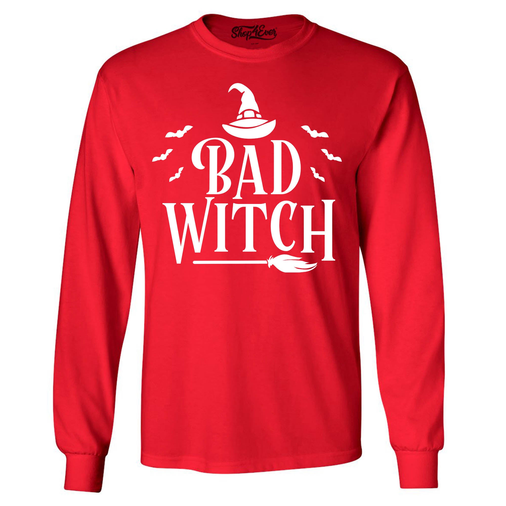 Good Witch ~ Bad Witch Matching Halloween Costumes Long Sleeve Shirt