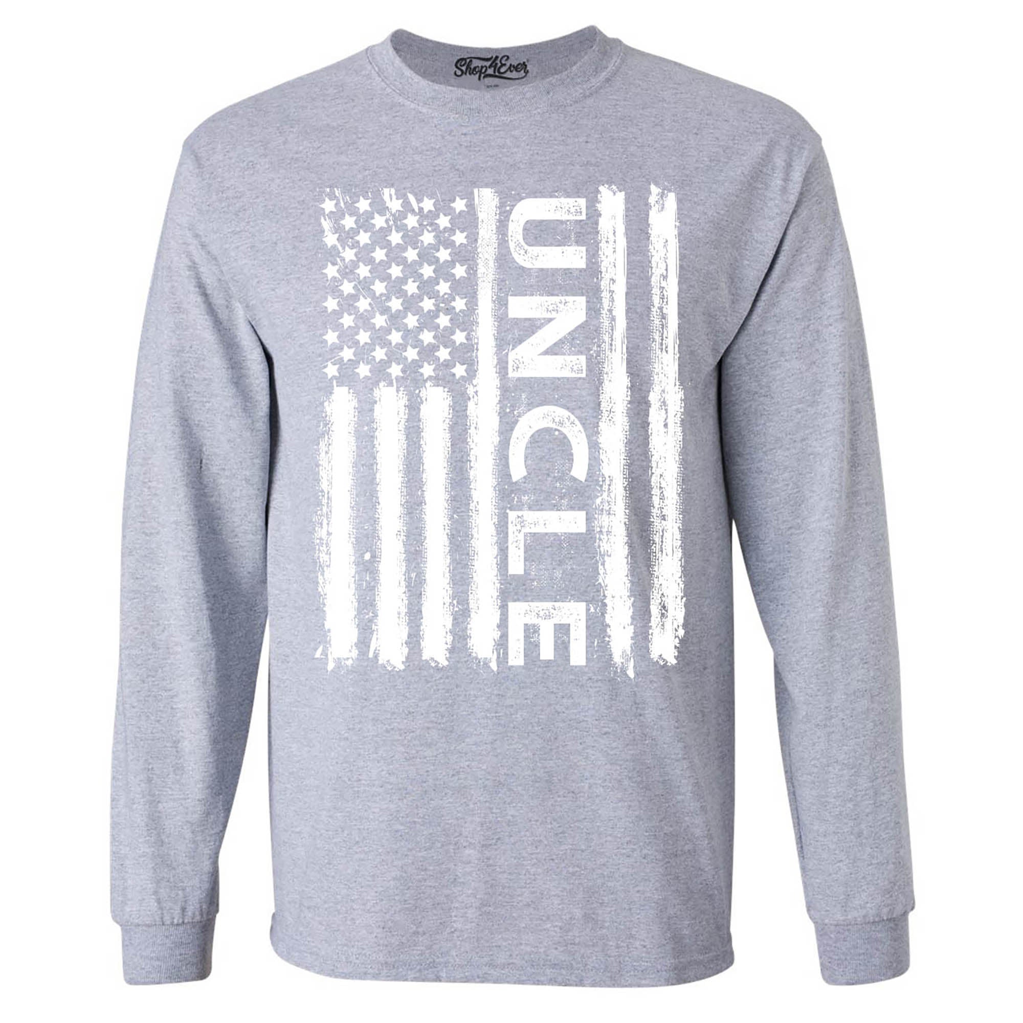 Uncle American Flag Long Sleeve Shirt