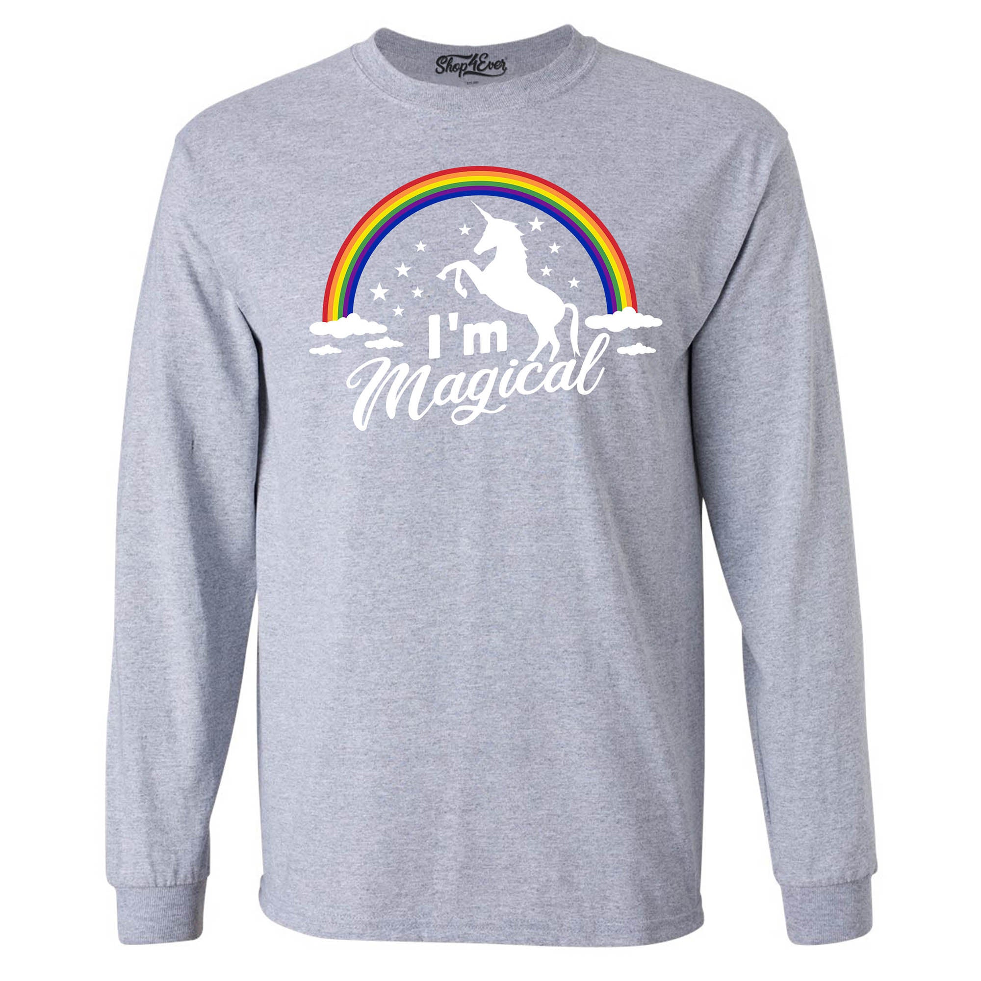 I'm Magical Unicorn Rainbow Long Sleeve Shirt