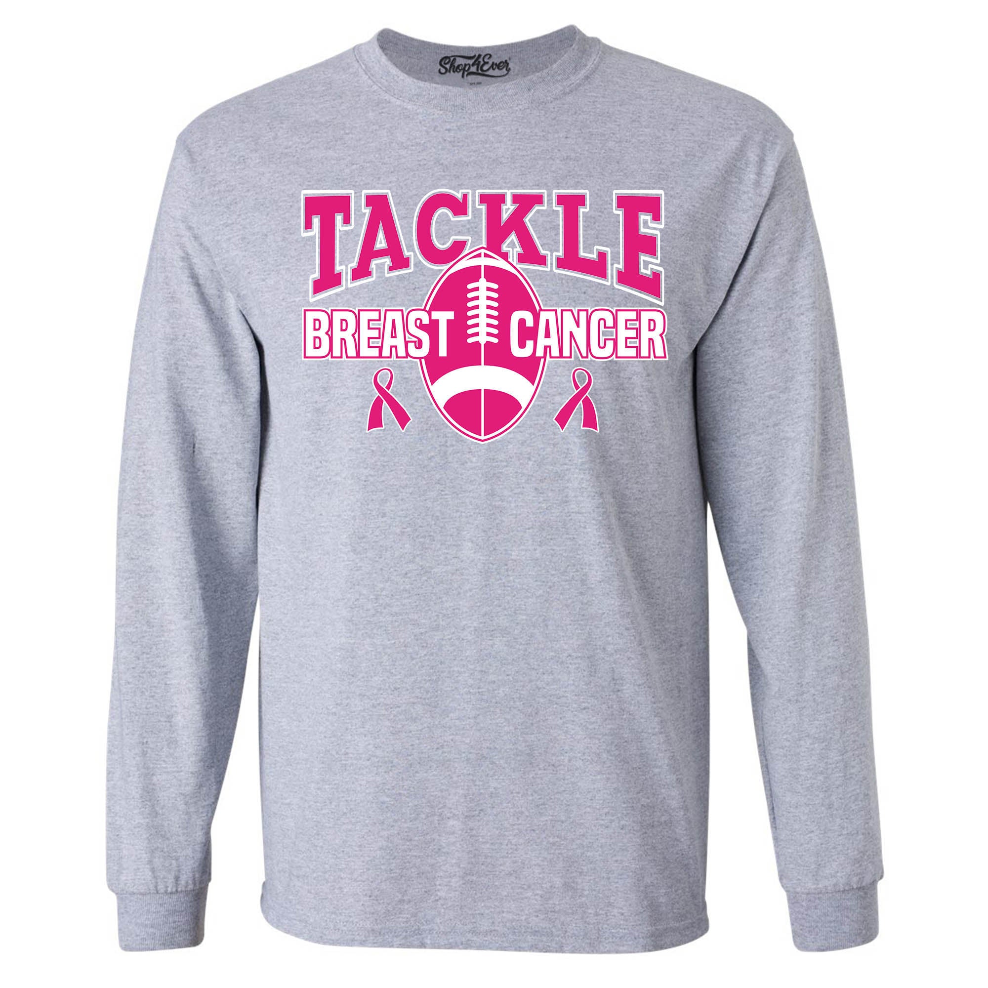 Tackle Breast Cancer Awareness Long Sleeve Shirt