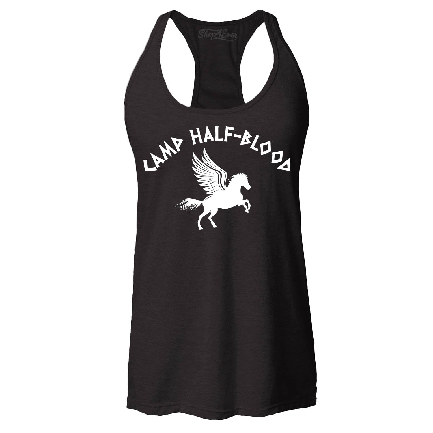 Camp Half-Blood White Women's Racerback Tank Top