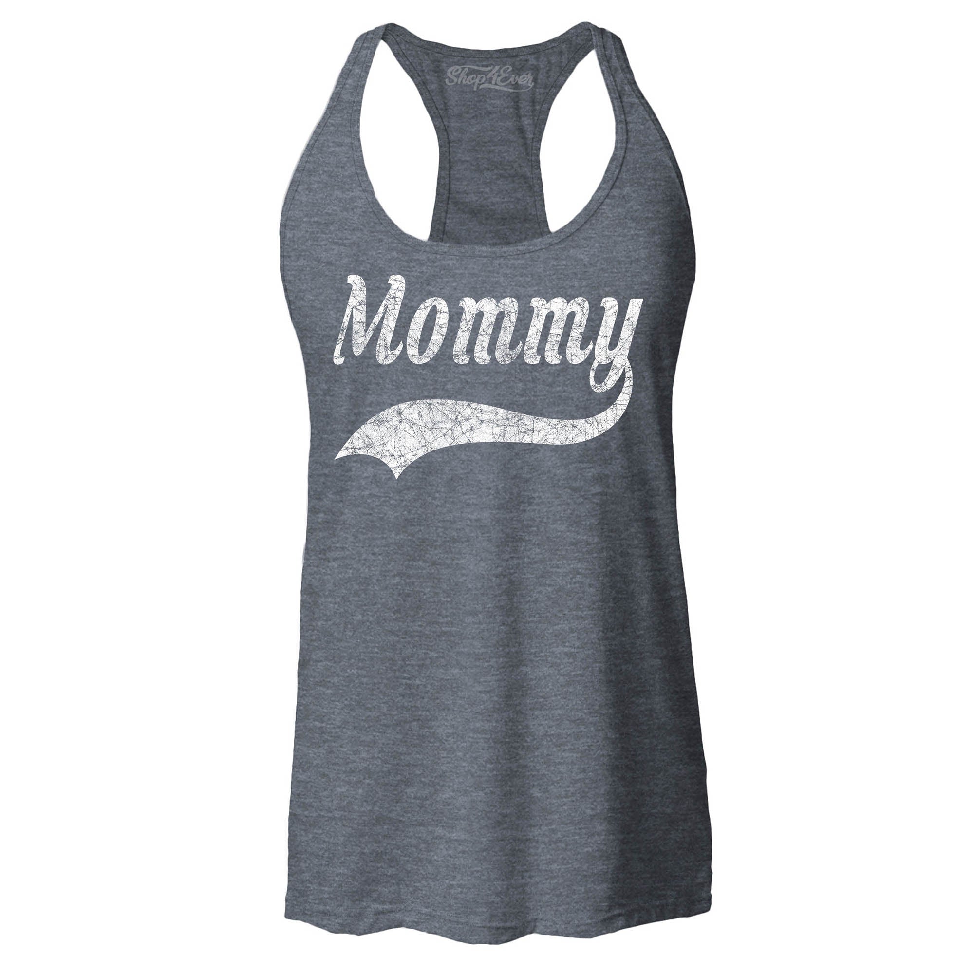 Mommy Classic Baseball Women's Racerback Tank Top