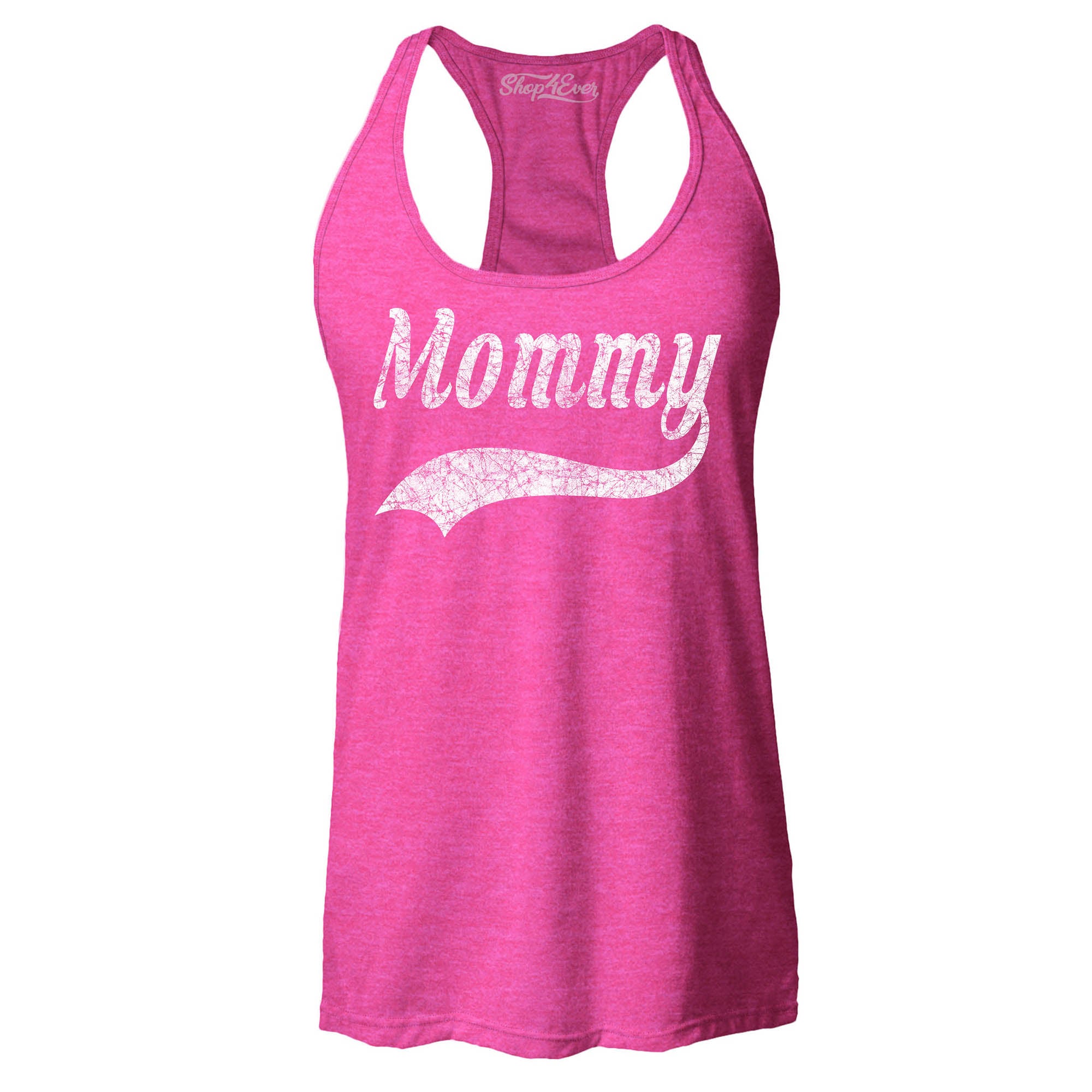 Mommy Classic Baseball Women's Racerback Tank Top