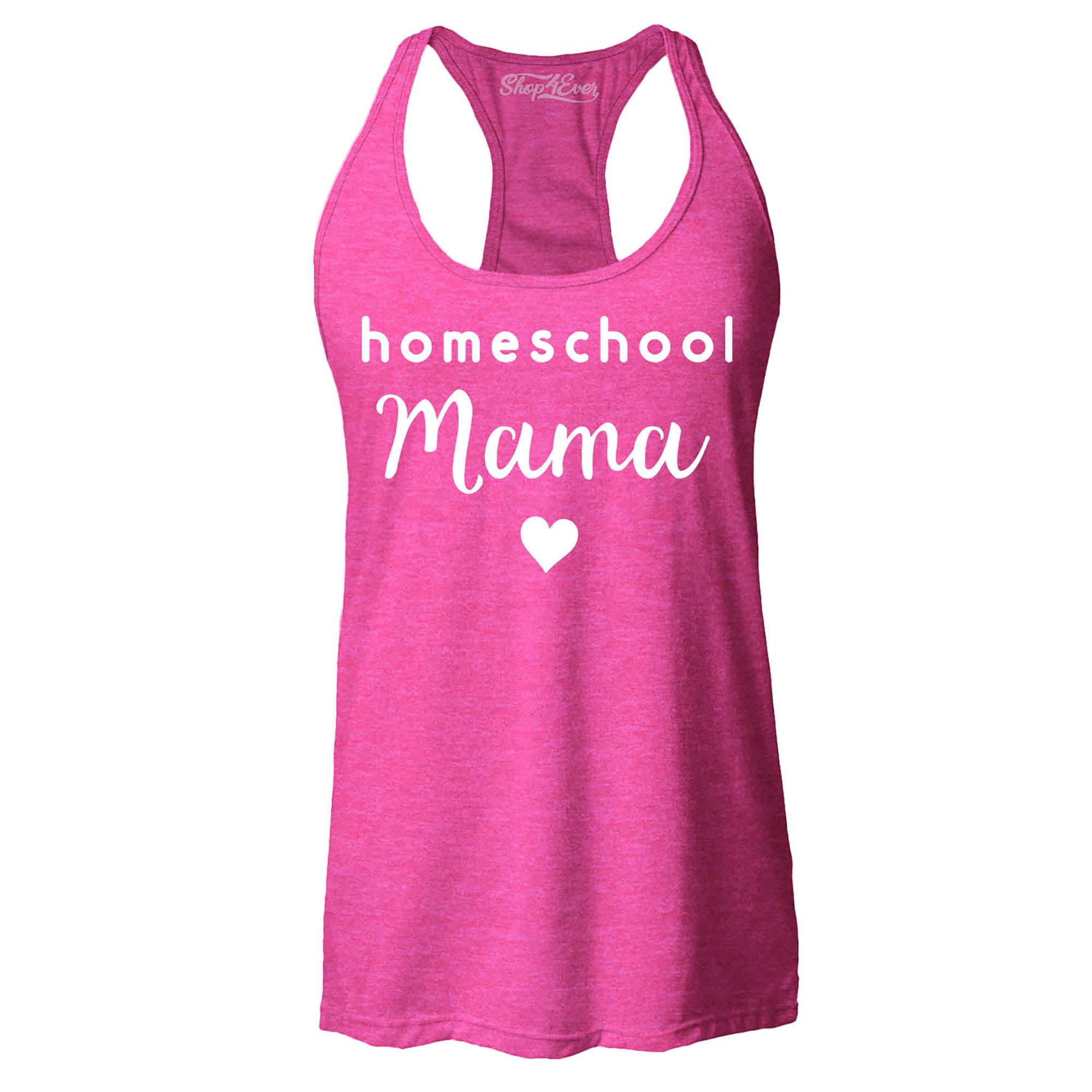 Homeschool Mama Gift for Mom Teacher Women's Racerback Tank Top Slim Fit