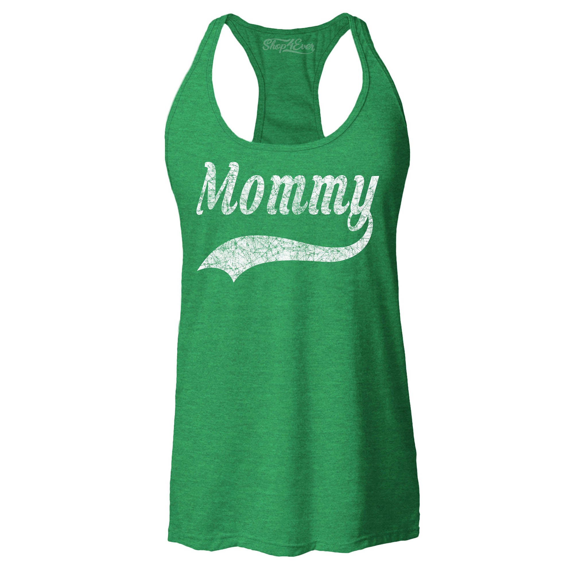 Mommy Classic Baseball Women's Racerback Tank Top