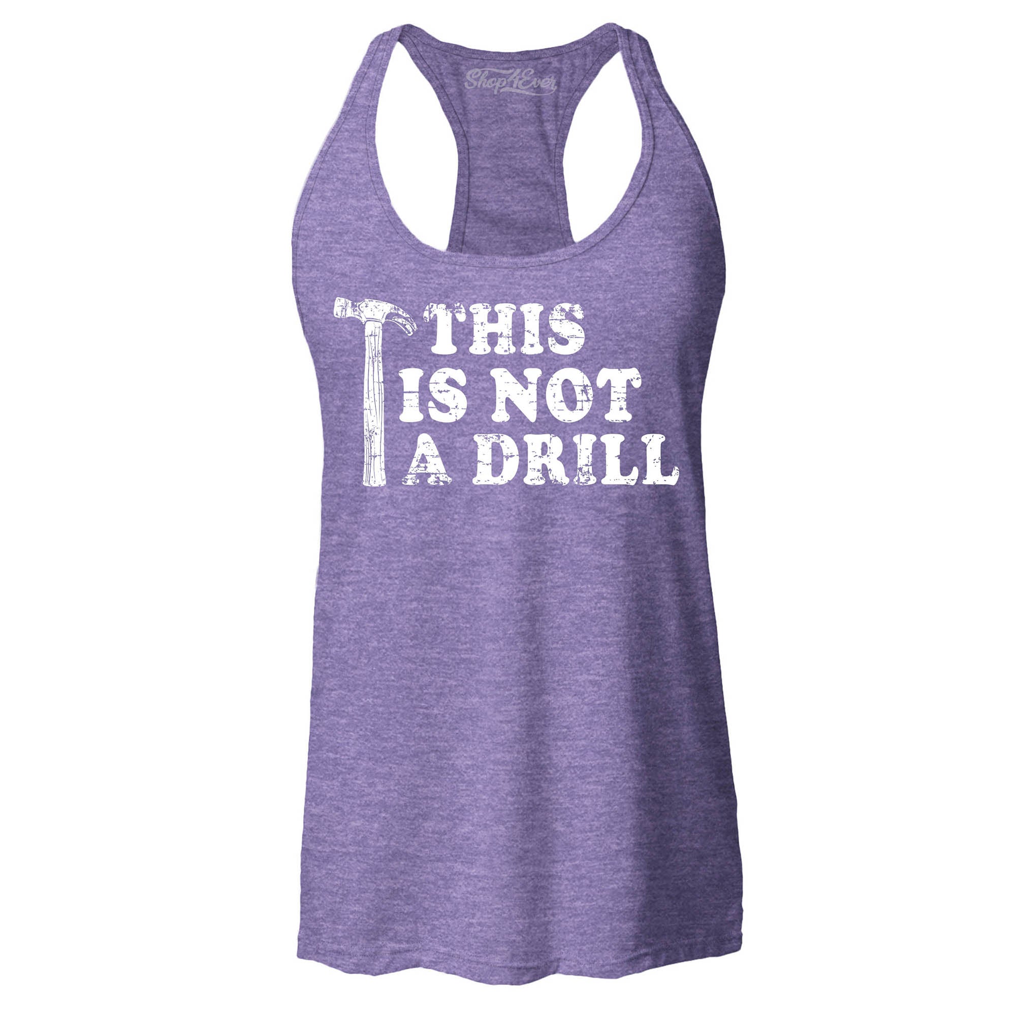 This is Not a Drill Women's Racerback Tank Top Slim Fit