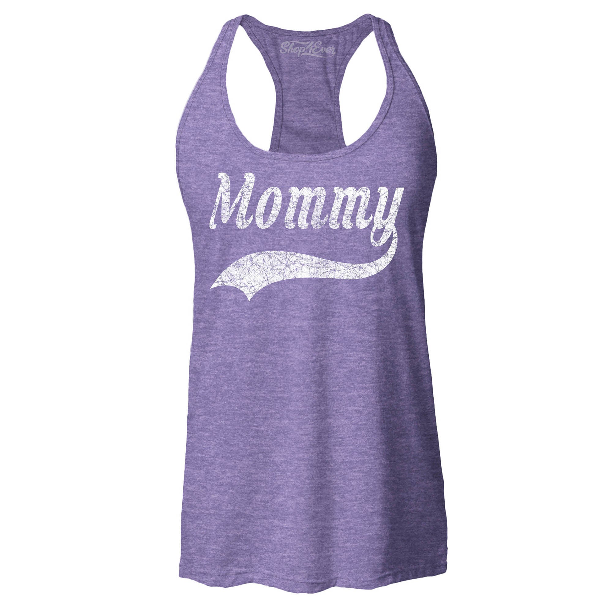 Mommy Classic Baseball Women's Racerback Tank Top