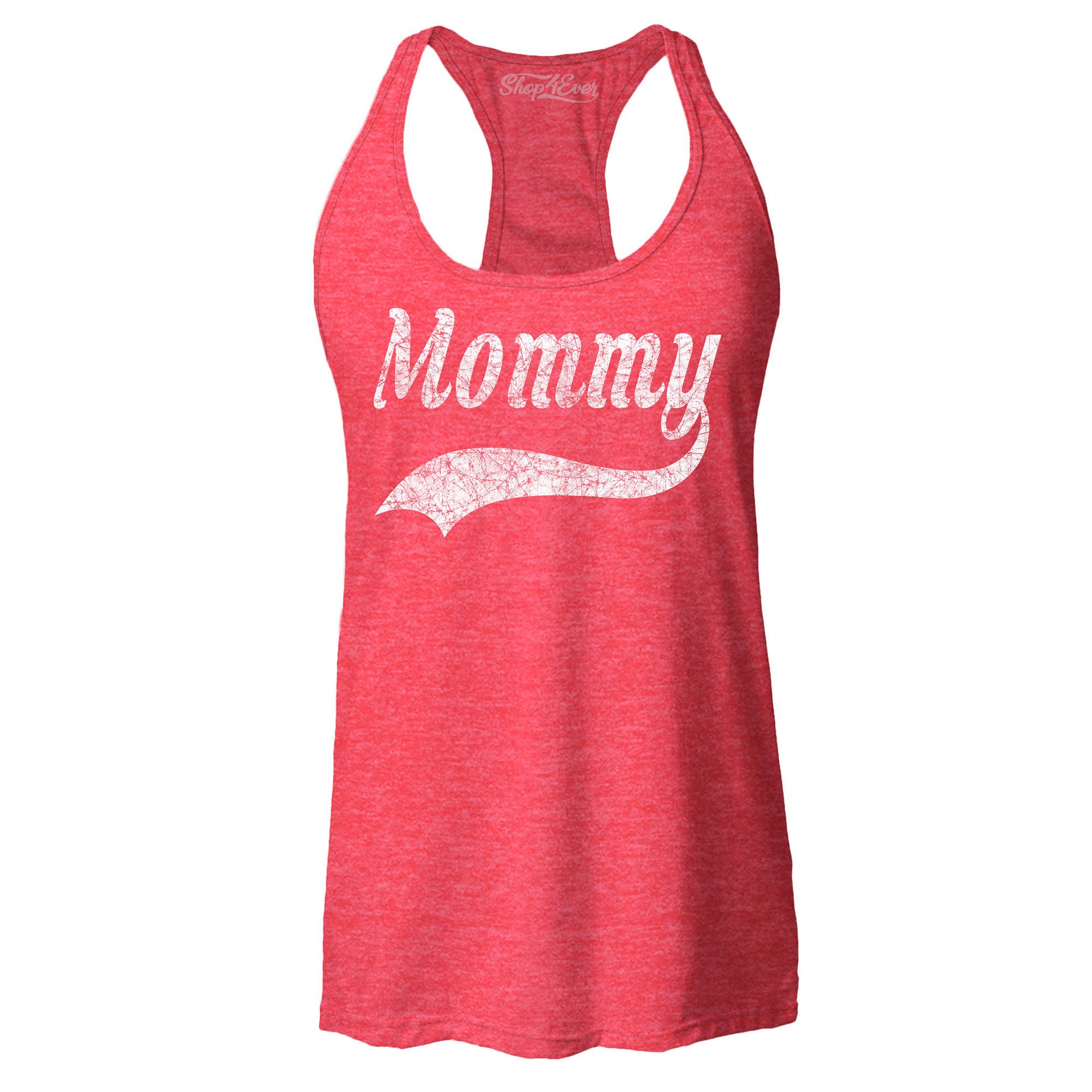 Mommy Classic Baseball Women's Racerback Tank Top