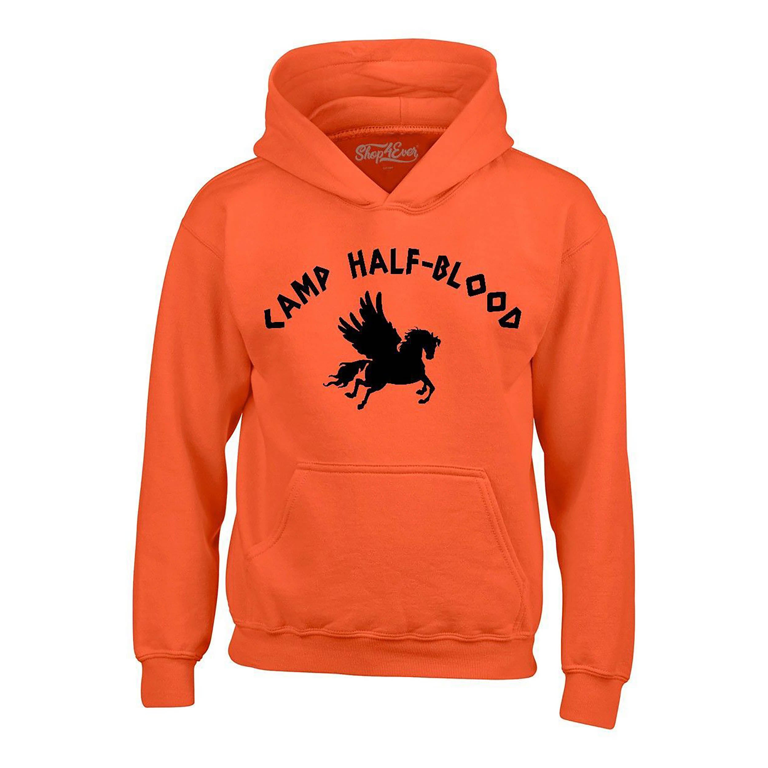 Camp Half Blood Black Hoodie Demigod Hooded Sweatshirt