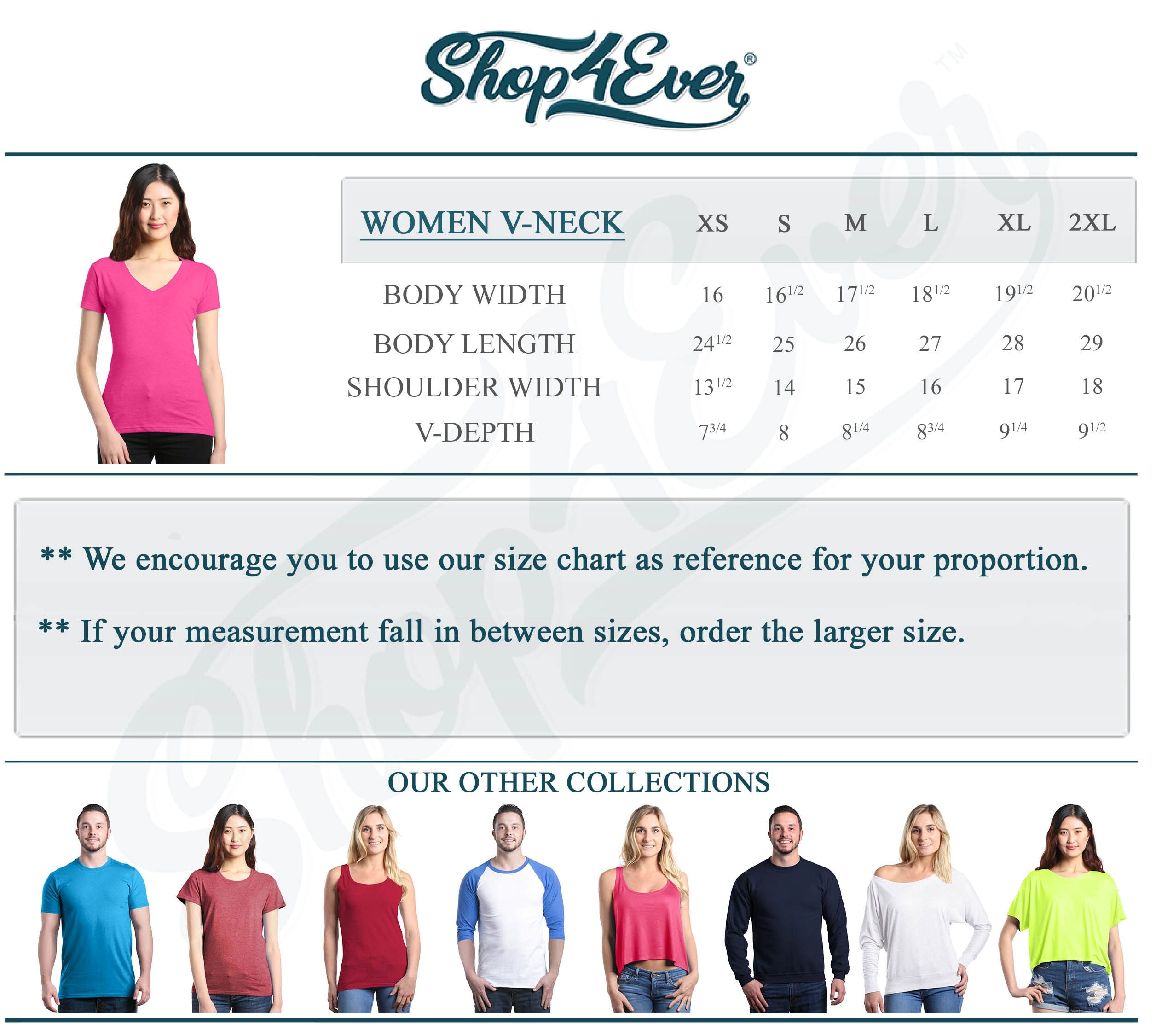 Canada White Women's V-Neck T-Shirt Slim FIT